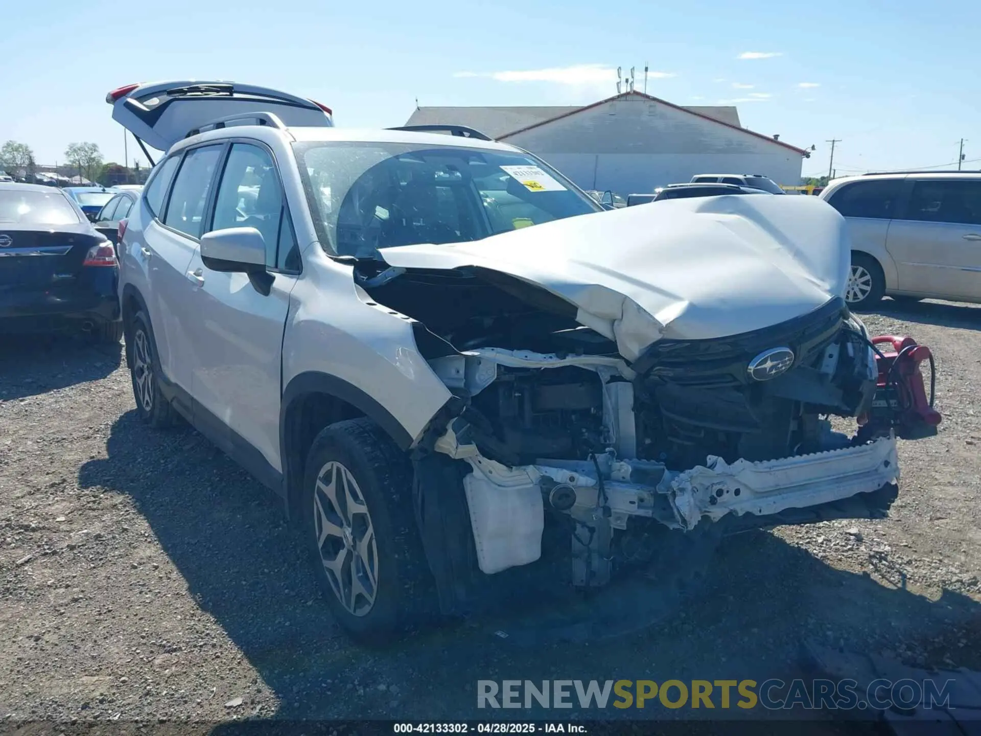 6 Photograph of a damaged car JF2SKADC4NH439676 SUBARU FORESTER 2022