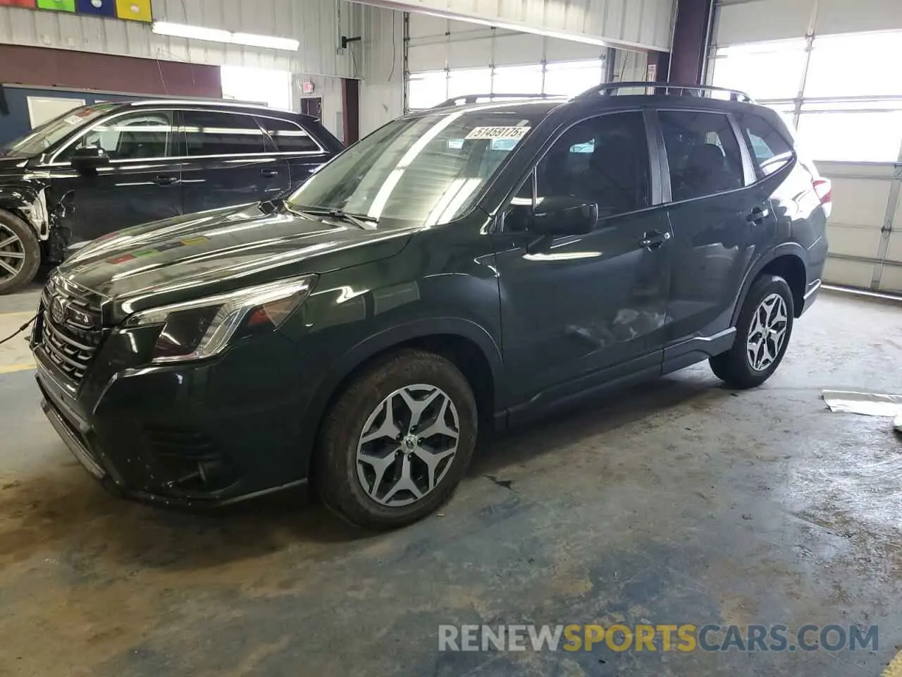 1 Photograph of a damaged car JF2SKADC5NH464585 SUBARU FORESTER 2022