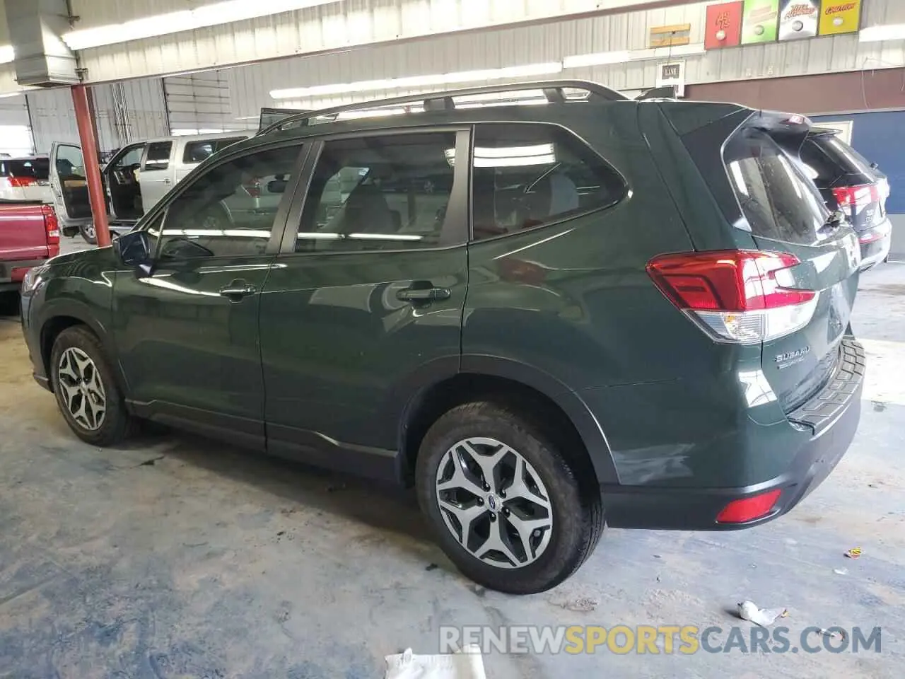2 Photograph of a damaged car JF2SKADC5NH464585 SUBARU FORESTER 2022