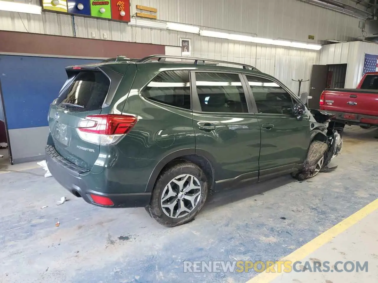 3 Photograph of a damaged car JF2SKADC5NH464585 SUBARU FORESTER 2022