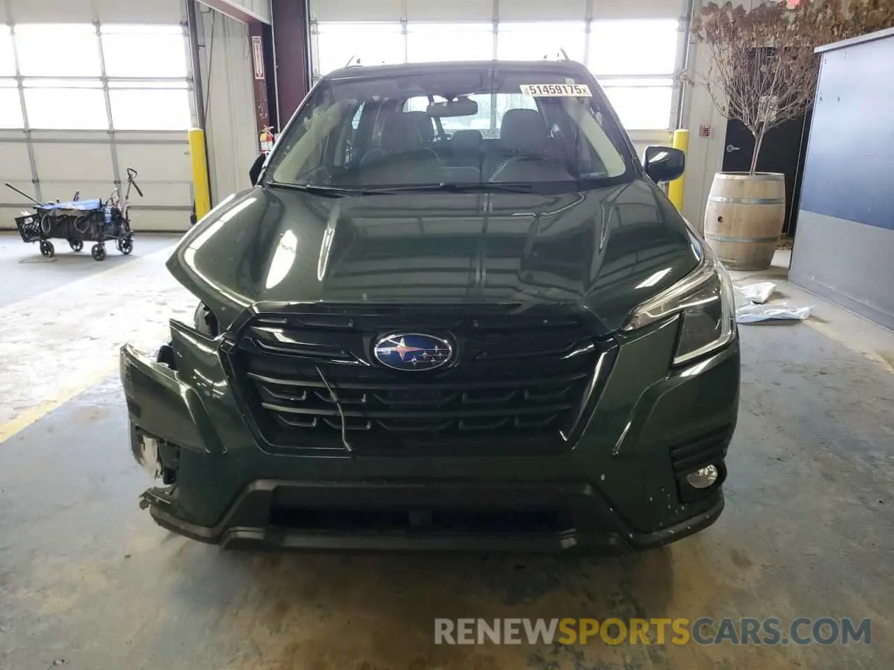 5 Photograph of a damaged car JF2SKADC5NH464585 SUBARU FORESTER 2022