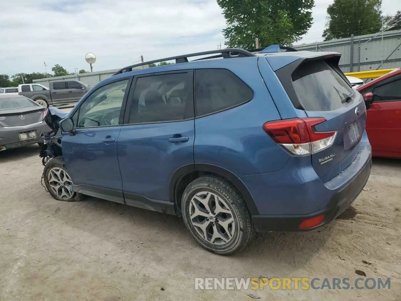 2 Photograph of a damaged car JF2SKADC8NH426509 SUBARU FORESTER 2022