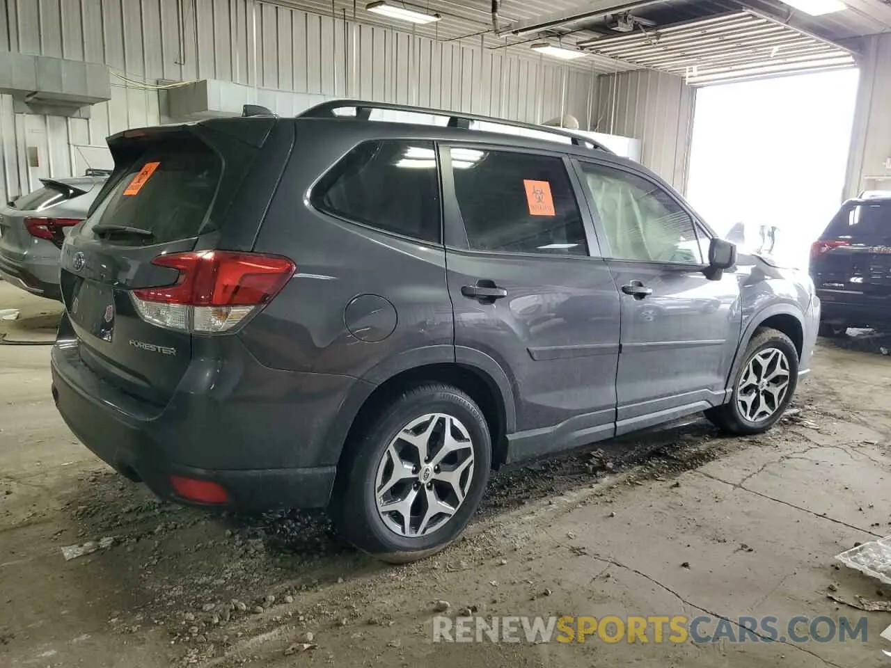 3 Photograph of a damaged car JF2SKADC8NH491358 SUBARU FORESTER 2022