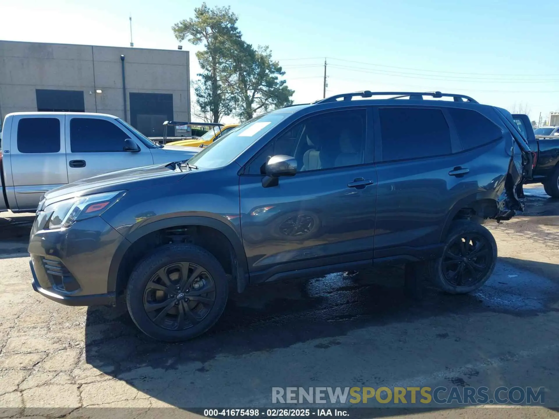 14 Photograph of a damaged car JF2SKADCXNH488364 SUBARU FORESTER 2022