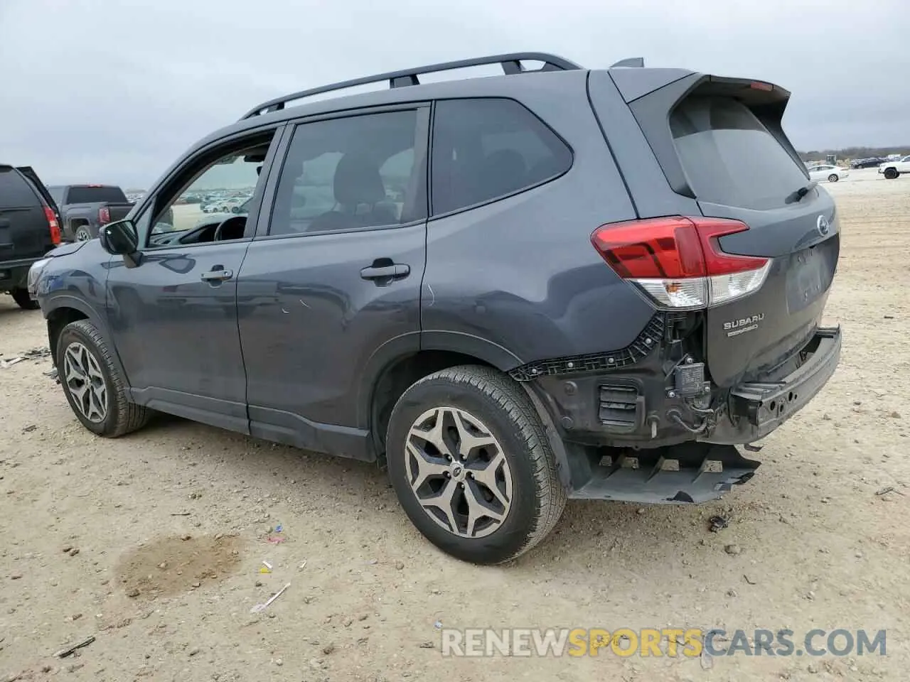 2 Photograph of a damaged car JF2SKAEC0NH418063 SUBARU FORESTER 2022