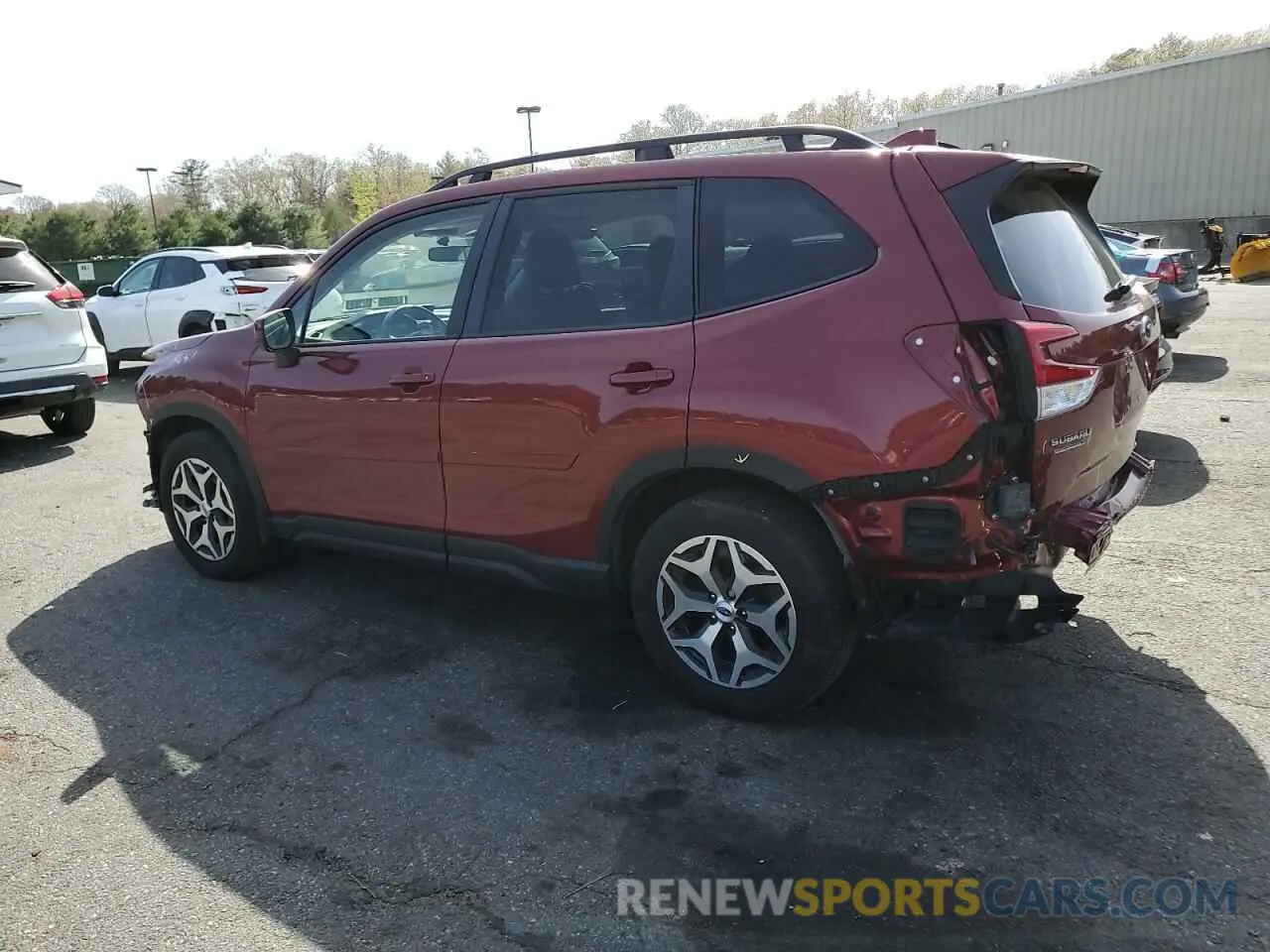 2 Photograph of a damaged car JF2SKAEC0NH421027 SUBARU FORESTER 2022