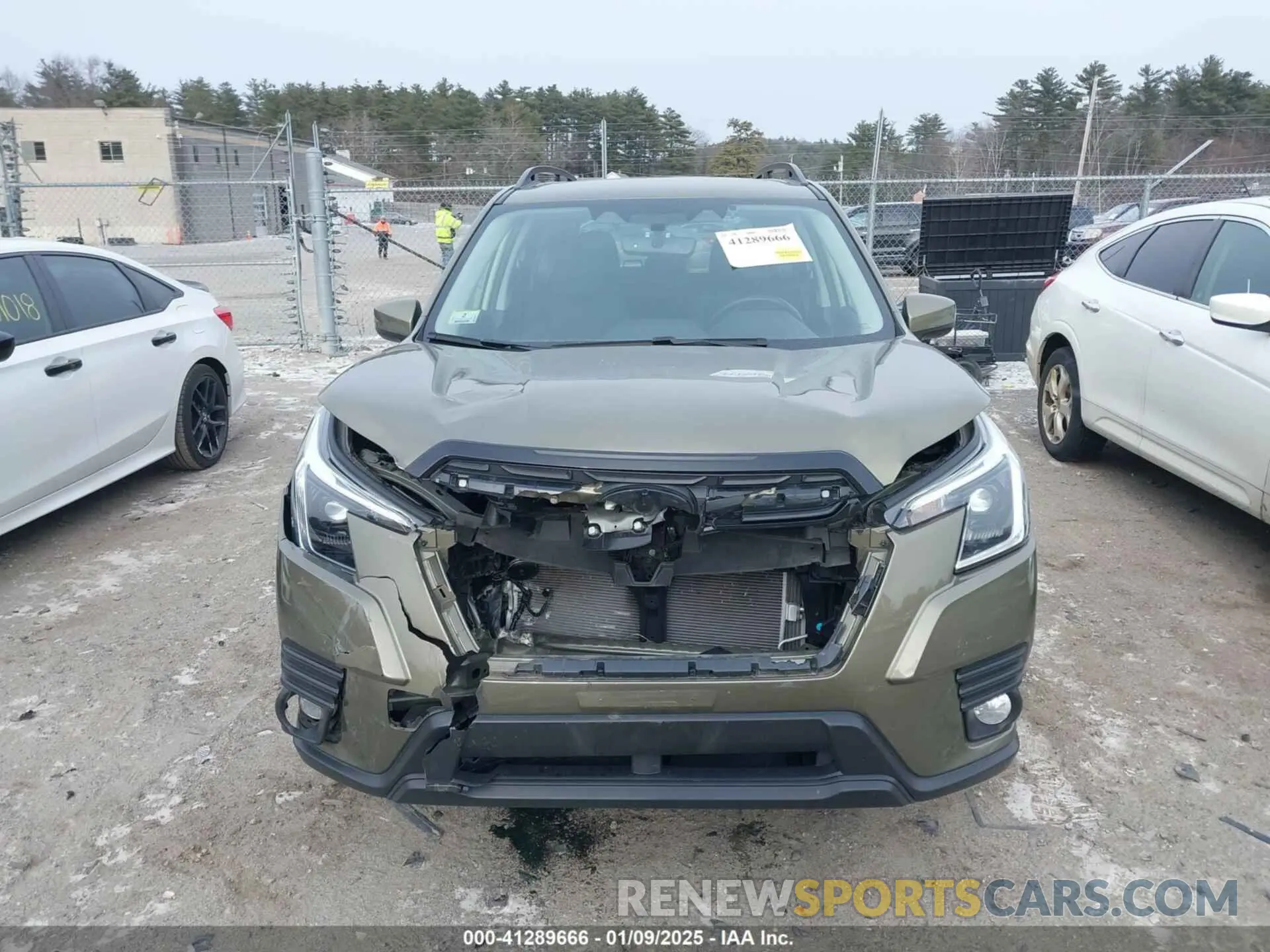 12 Photograph of a damaged car JF2SKAEC0NH432982 SUBARU FORESTER 2022