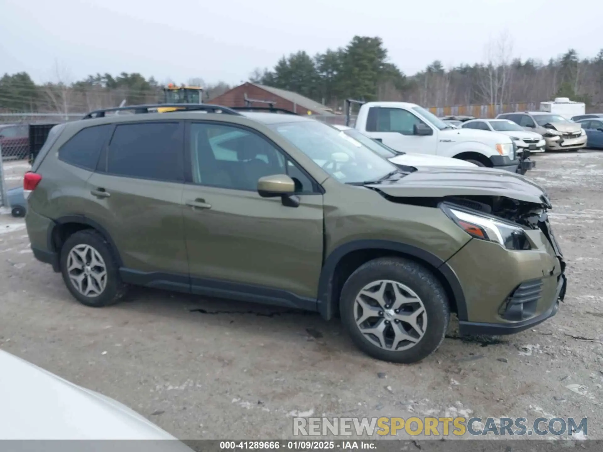 13 Photograph of a damaged car JF2SKAEC0NH432982 SUBARU FORESTER 2022