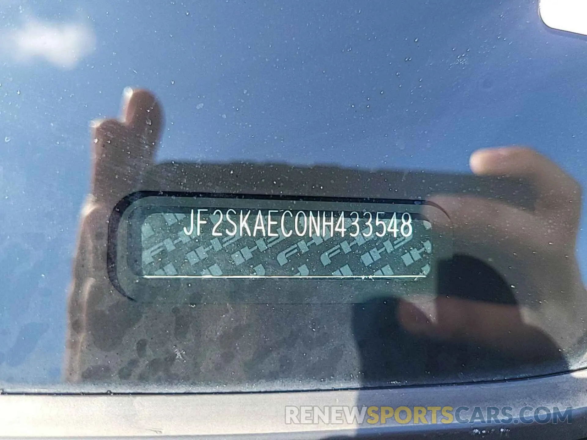 4 Photograph of a damaged car JF2SKAEC0NH433548 SUBARU FORESTER 2022