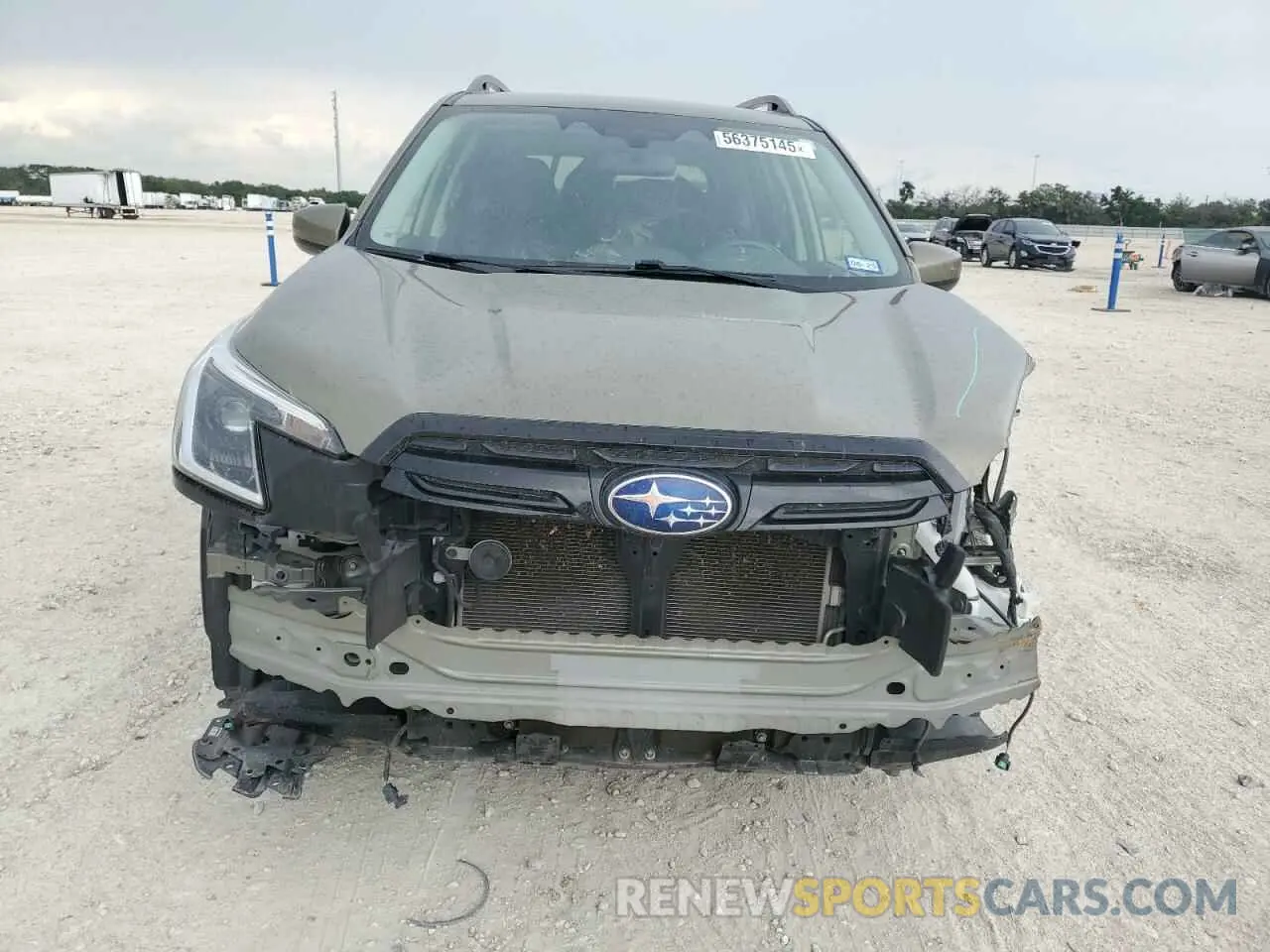 5 Photograph of a damaged car JF2SKAEC1NH413423 SUBARU FORESTER 2022