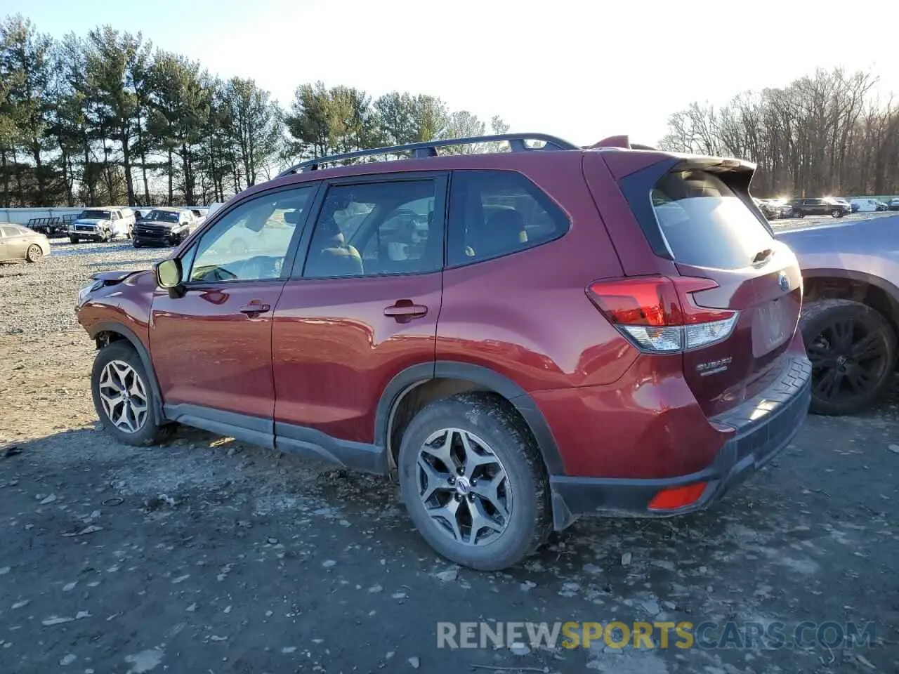 2 Photograph of a damaged car JF2SKAEC1NH427015 SUBARU FORESTER 2022