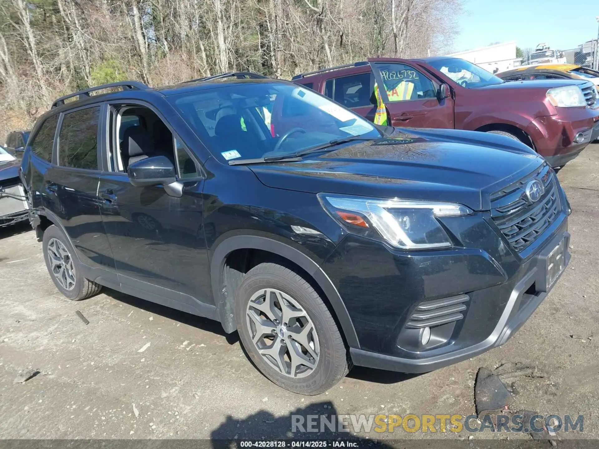 1 Photograph of a damaged car JF2SKAEC1NH508936 SUBARU FORESTER 2022