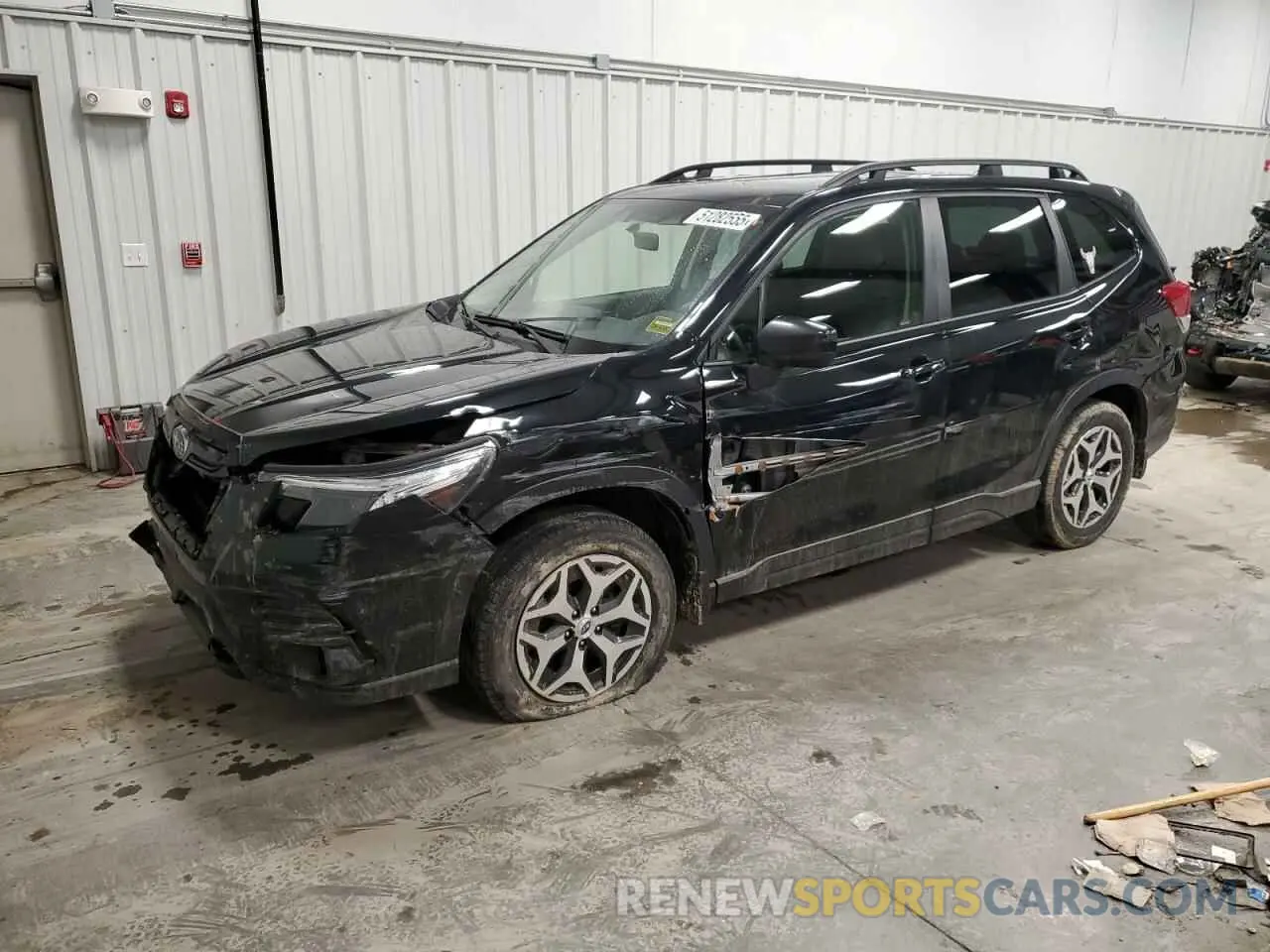 1 Photograph of a damaged car JF2SKAEC2NH421272 SUBARU FORESTER 2022