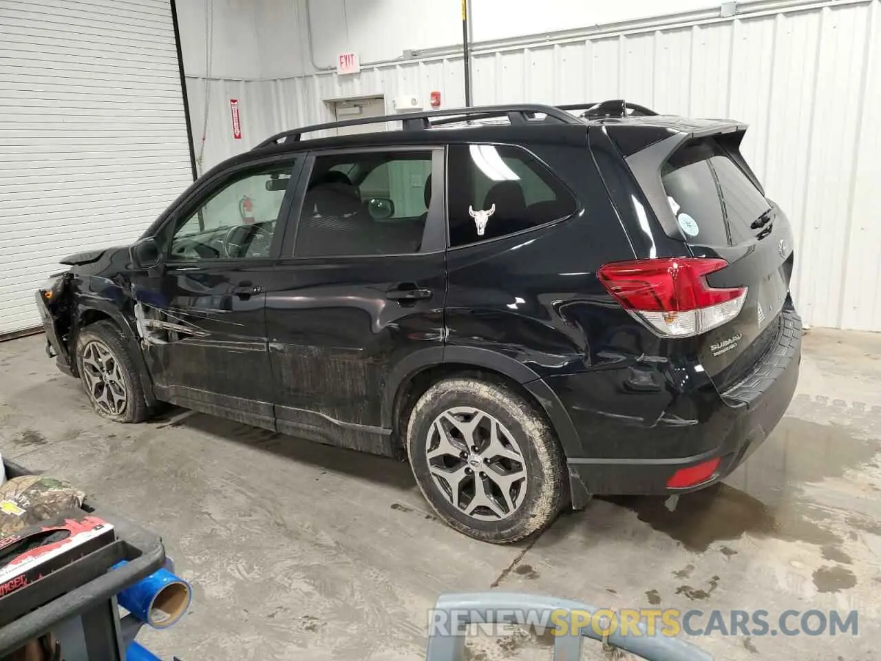 2 Photograph of a damaged car JF2SKAEC2NH421272 SUBARU FORESTER 2022