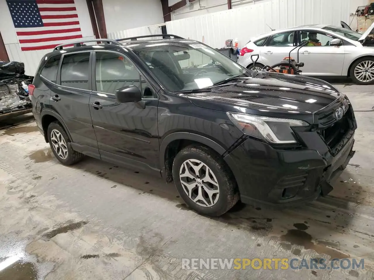4 Photograph of a damaged car JF2SKAEC2NH421272 SUBARU FORESTER 2022