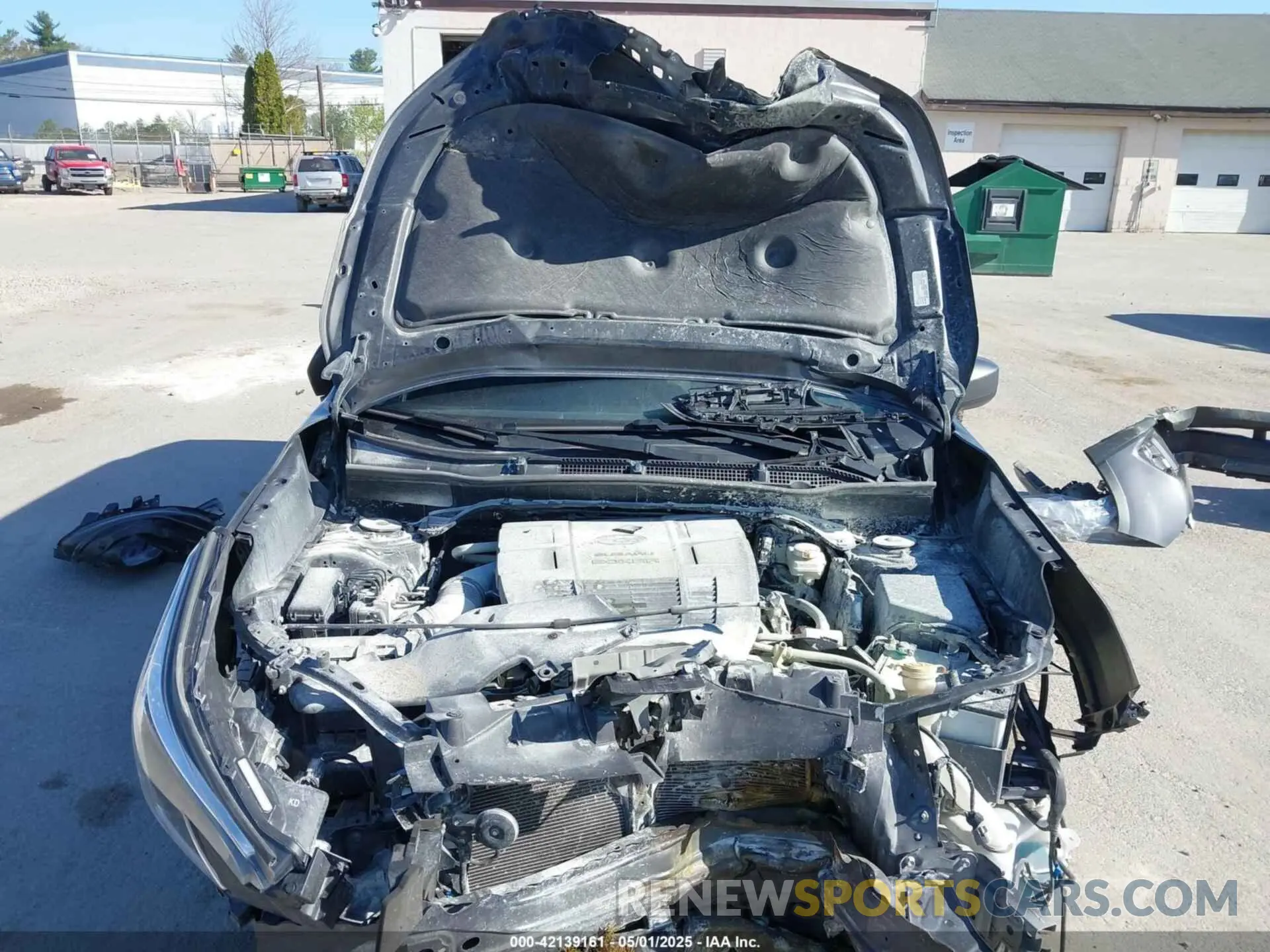 10 Photograph of a damaged car JF2SKAEC2NH424866 SUBARU FORESTER 2022