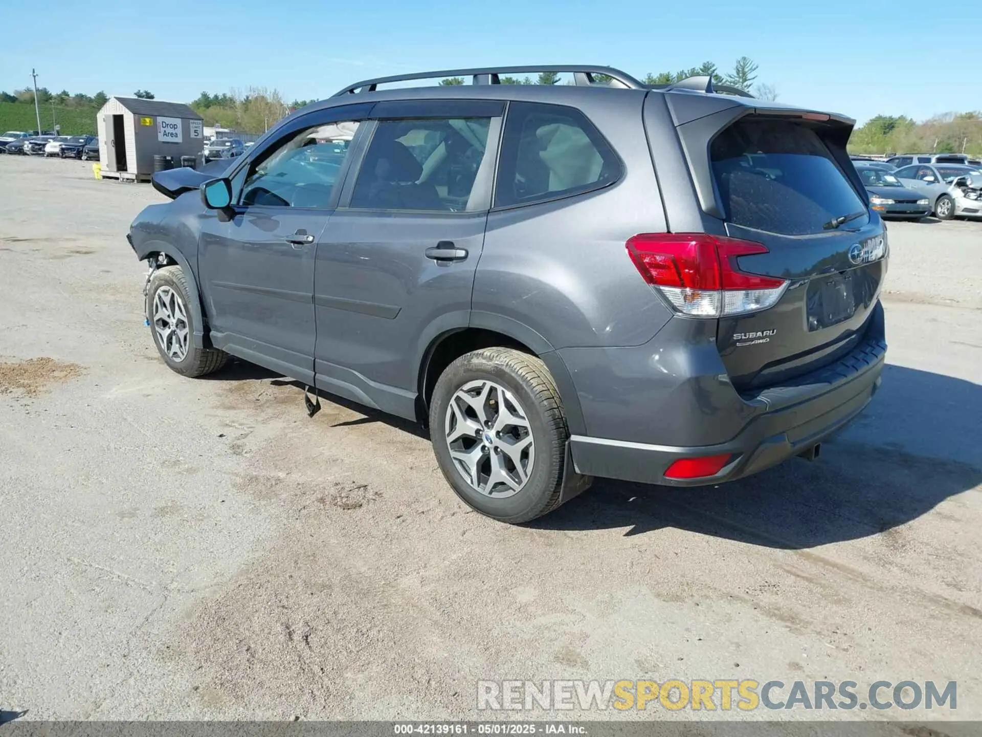 3 Photograph of a damaged car JF2SKAEC2NH424866 SUBARU FORESTER 2022