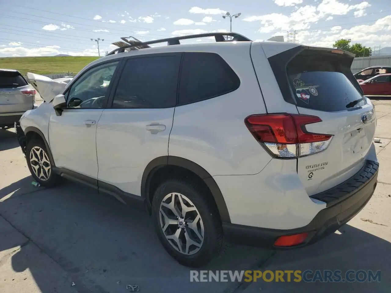 2 Photograph of a damaged car JF2SKAEC3NH427064 SUBARU FORESTER 2022