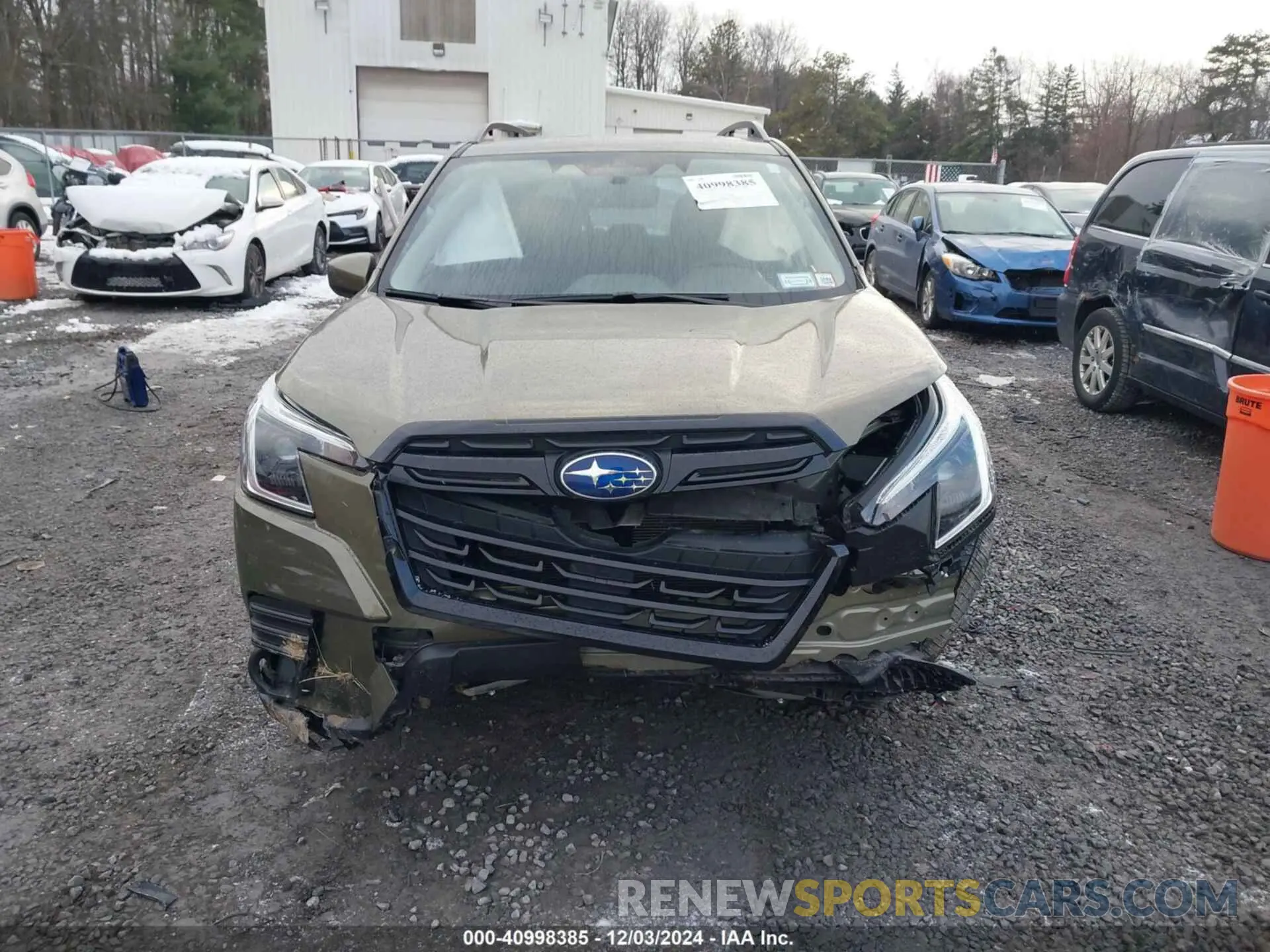 11 Photograph of a damaged car JF2SKAEC3NH516701 SUBARU FORESTER 2022
