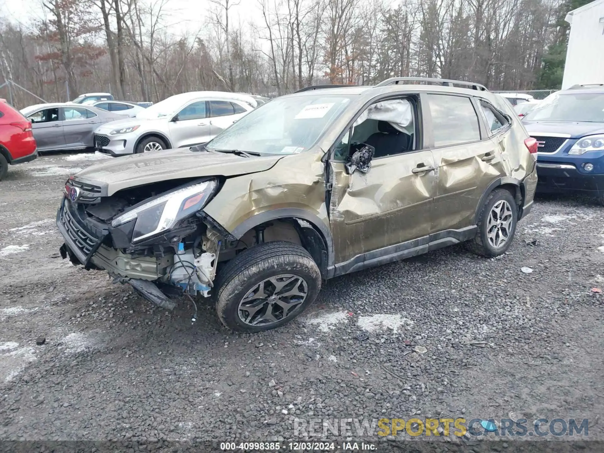2 Photograph of a damaged car JF2SKAEC3NH516701 SUBARU FORESTER 2022