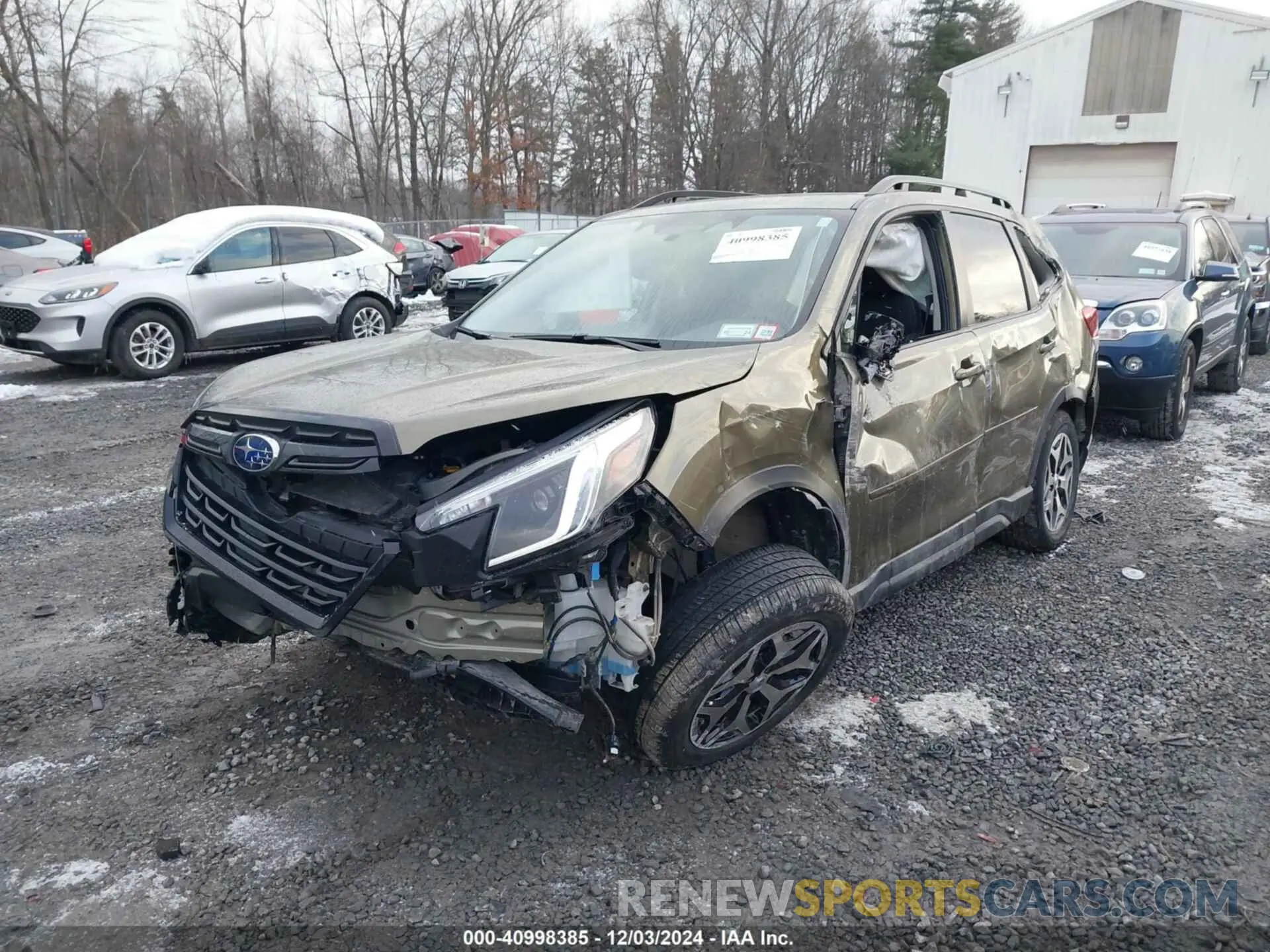 6 Photograph of a damaged car JF2SKAEC3NH516701 SUBARU FORESTER 2022