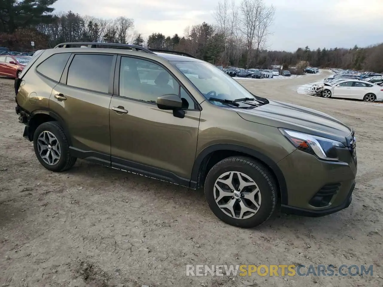 4 Photograph of a damaged car JF2SKAEC4NH415182 SUBARU FORESTER 2022