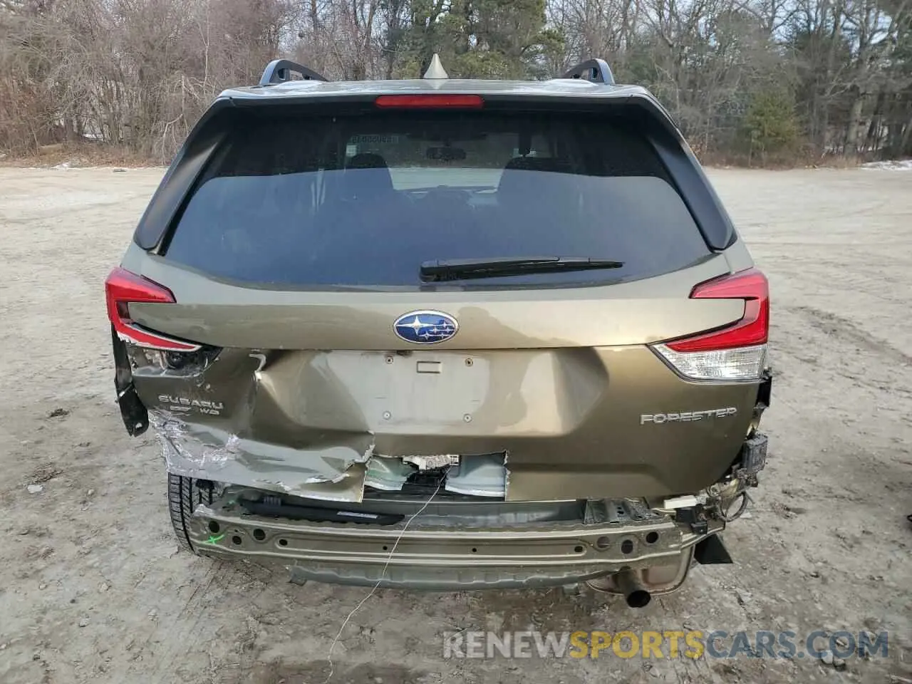 6 Photograph of a damaged car JF2SKAEC4NH415182 SUBARU FORESTER 2022