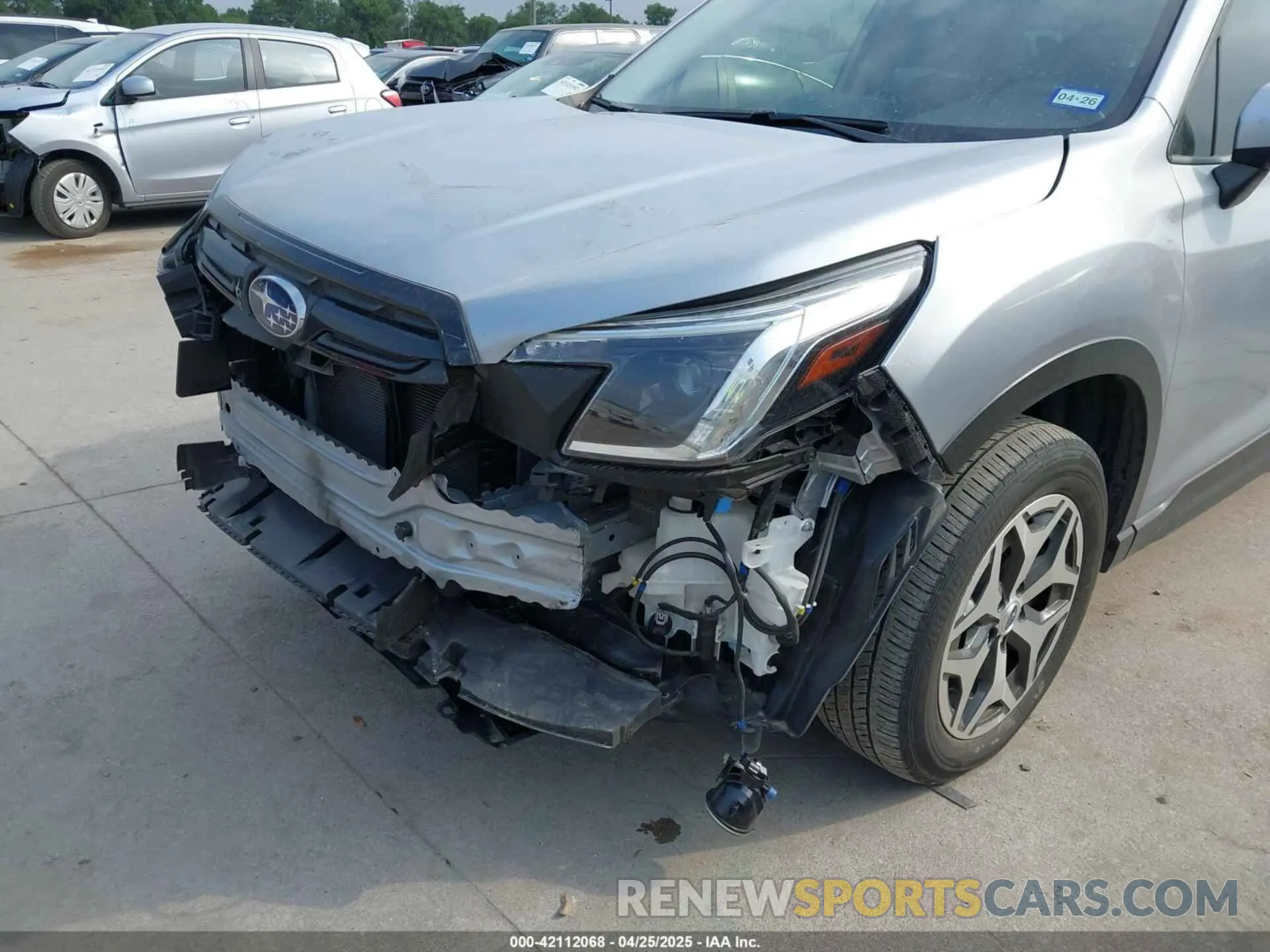 6 Photograph of a damaged car JF2SKAEC4NH457903 SUBARU FORESTER 2022