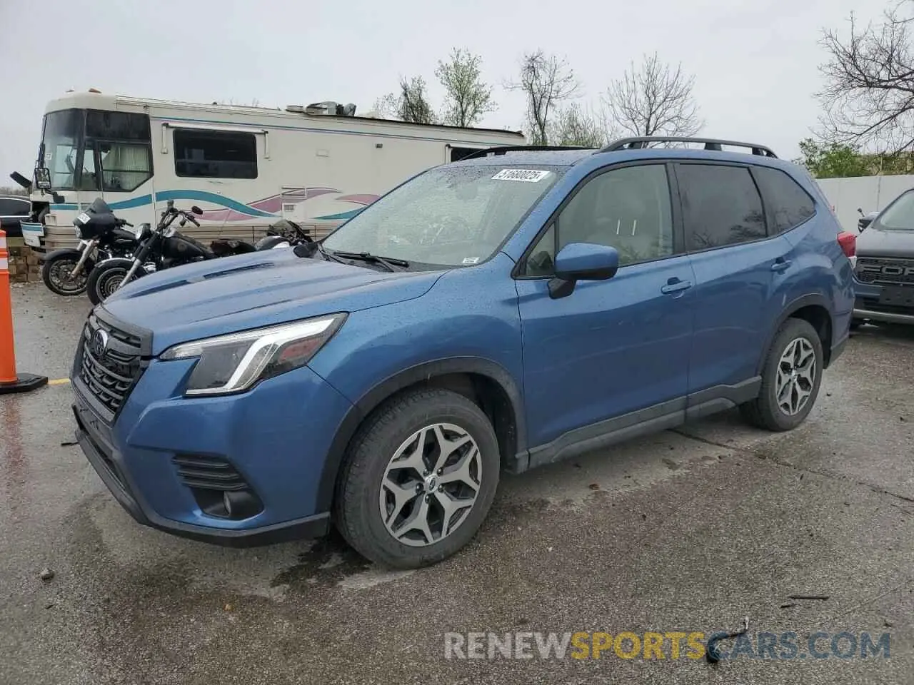1 Photograph of a damaged car JF2SKAEC5NH505781 SUBARU FORESTER 2022