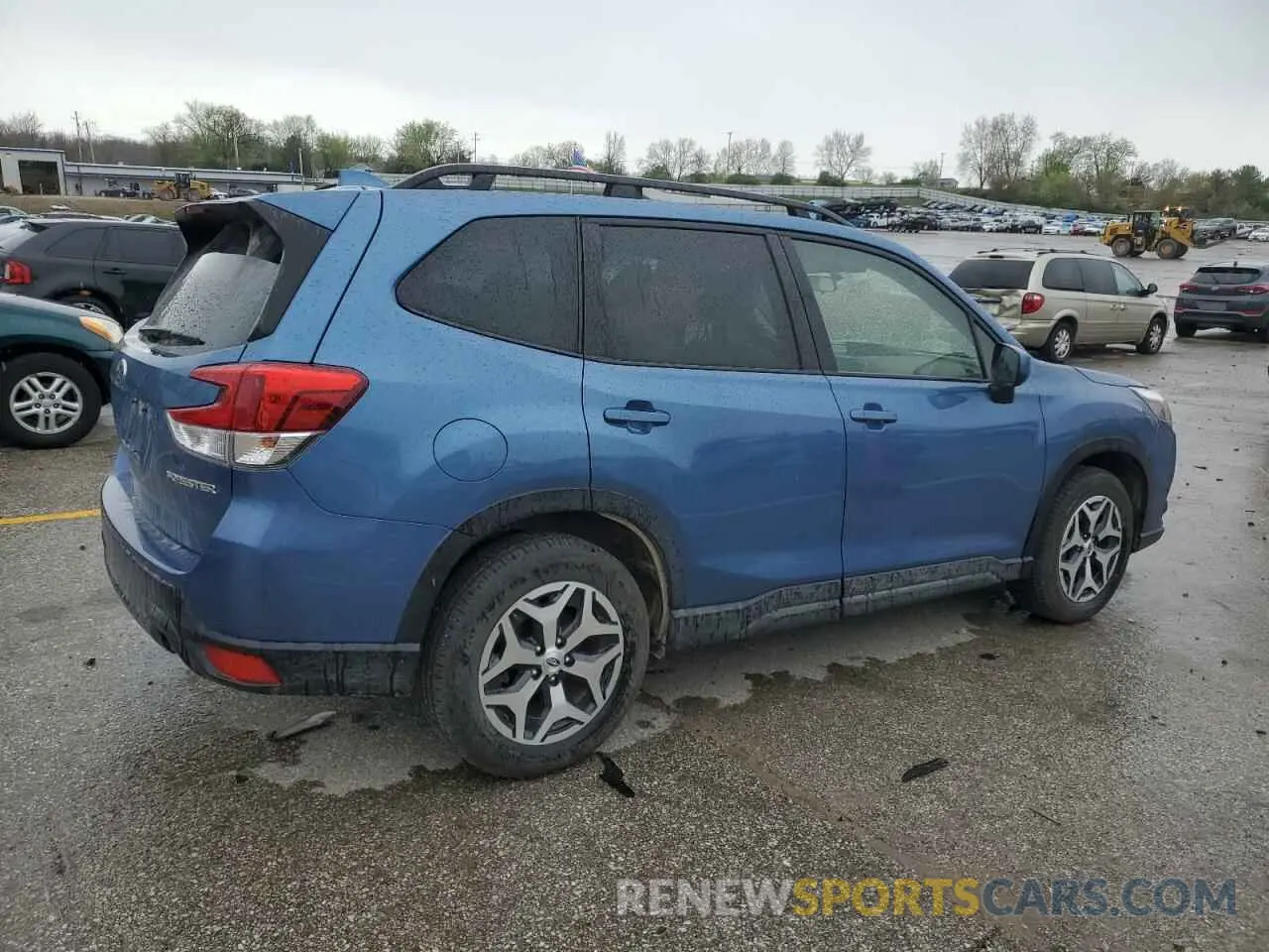 3 Photograph of a damaged car JF2SKAEC5NH505781 SUBARU FORESTER 2022
