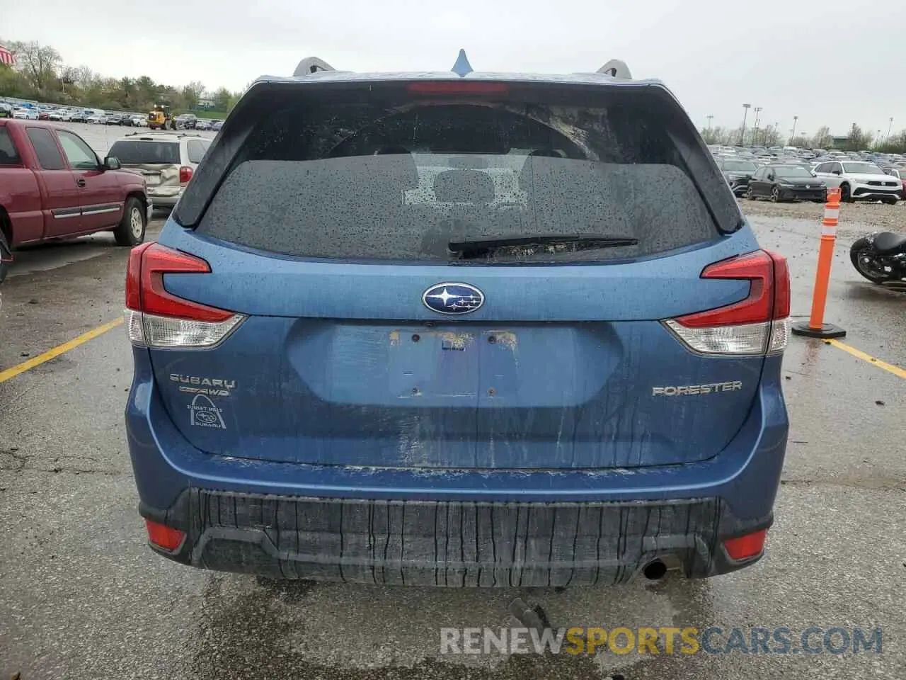 6 Photograph of a damaged car JF2SKAEC5NH505781 SUBARU FORESTER 2022