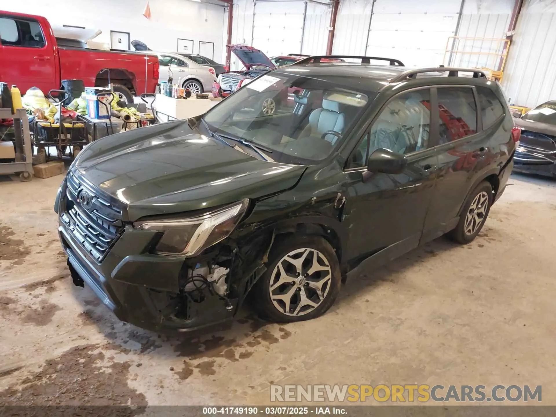 2 Photograph of a damaged car JF2SKAEC6NH476887 SUBARU FORESTER 2022
