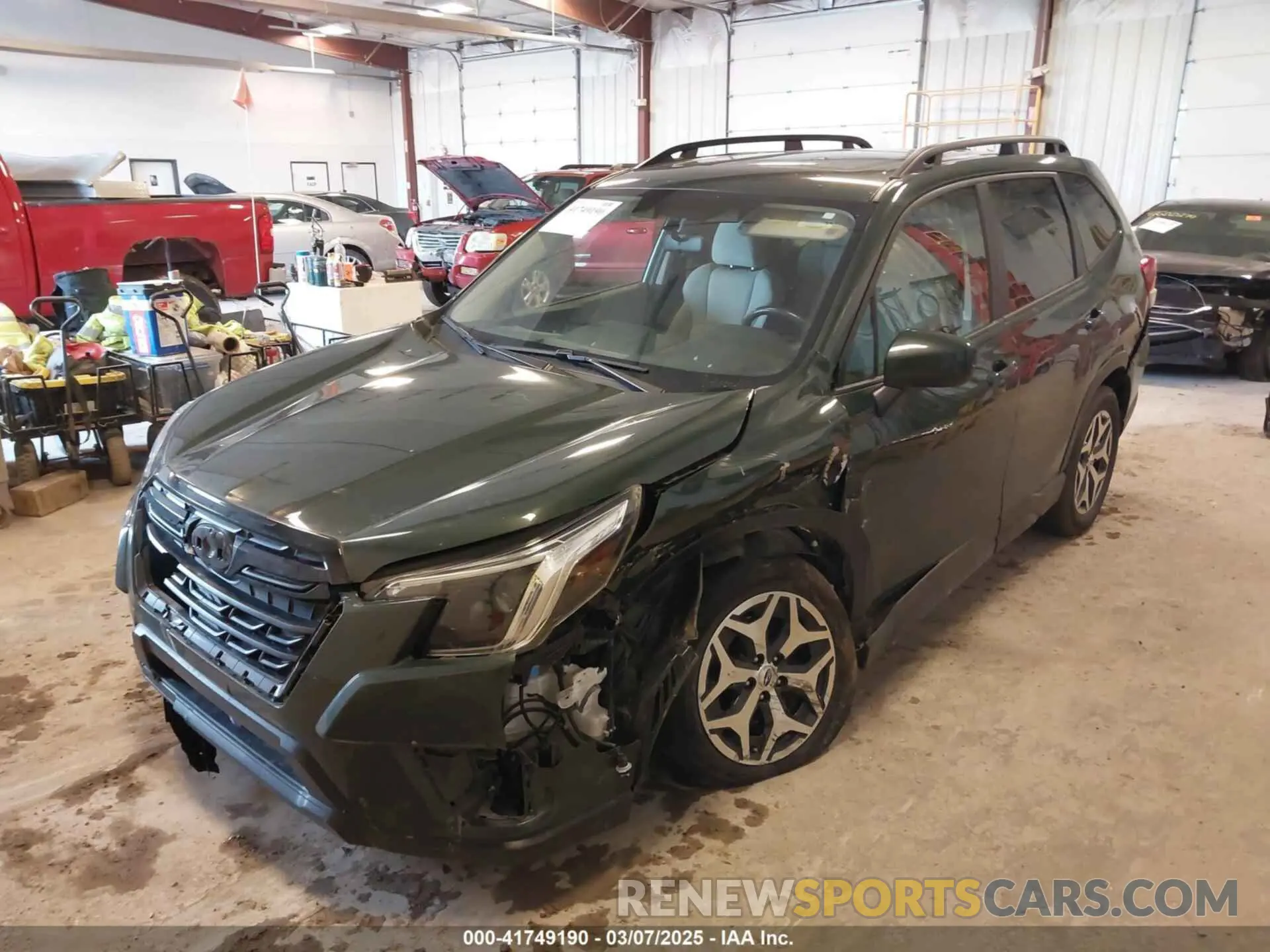 6 Photograph of a damaged car JF2SKAEC6NH476887 SUBARU FORESTER 2022