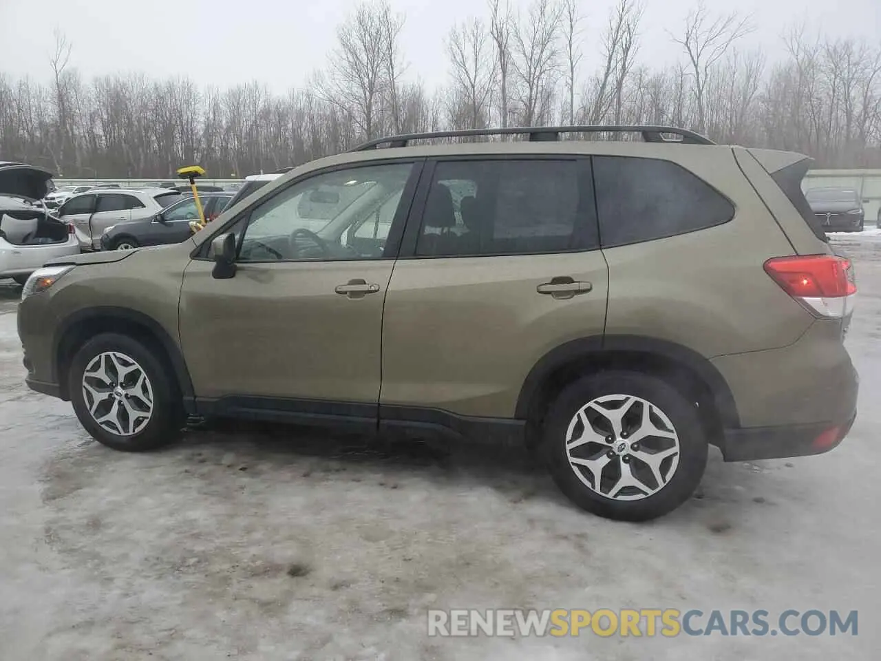 2 Photograph of a damaged car JF2SKAEC6NH515302 SUBARU FORESTER 2022