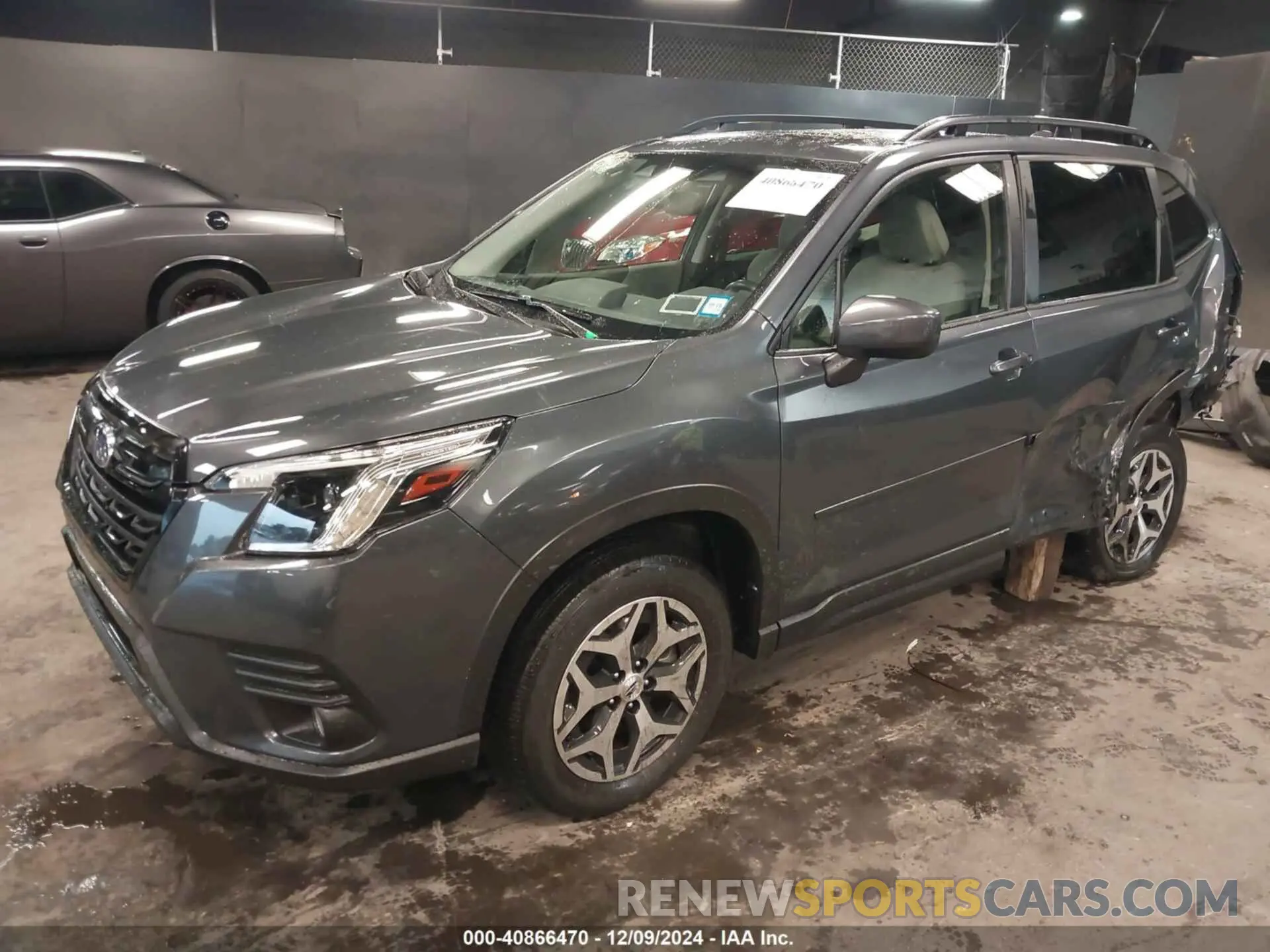 2 Photograph of a damaged car JF2SKAEC7NH467888 SUBARU FORESTER 2022
