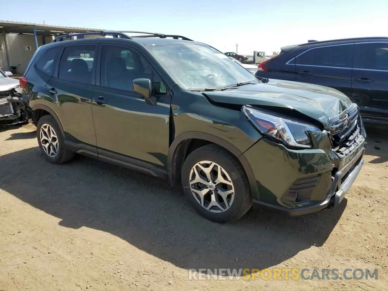 4 Photograph of a damaged car JF2SKAEC8NH441607 SUBARU FORESTER 2022
