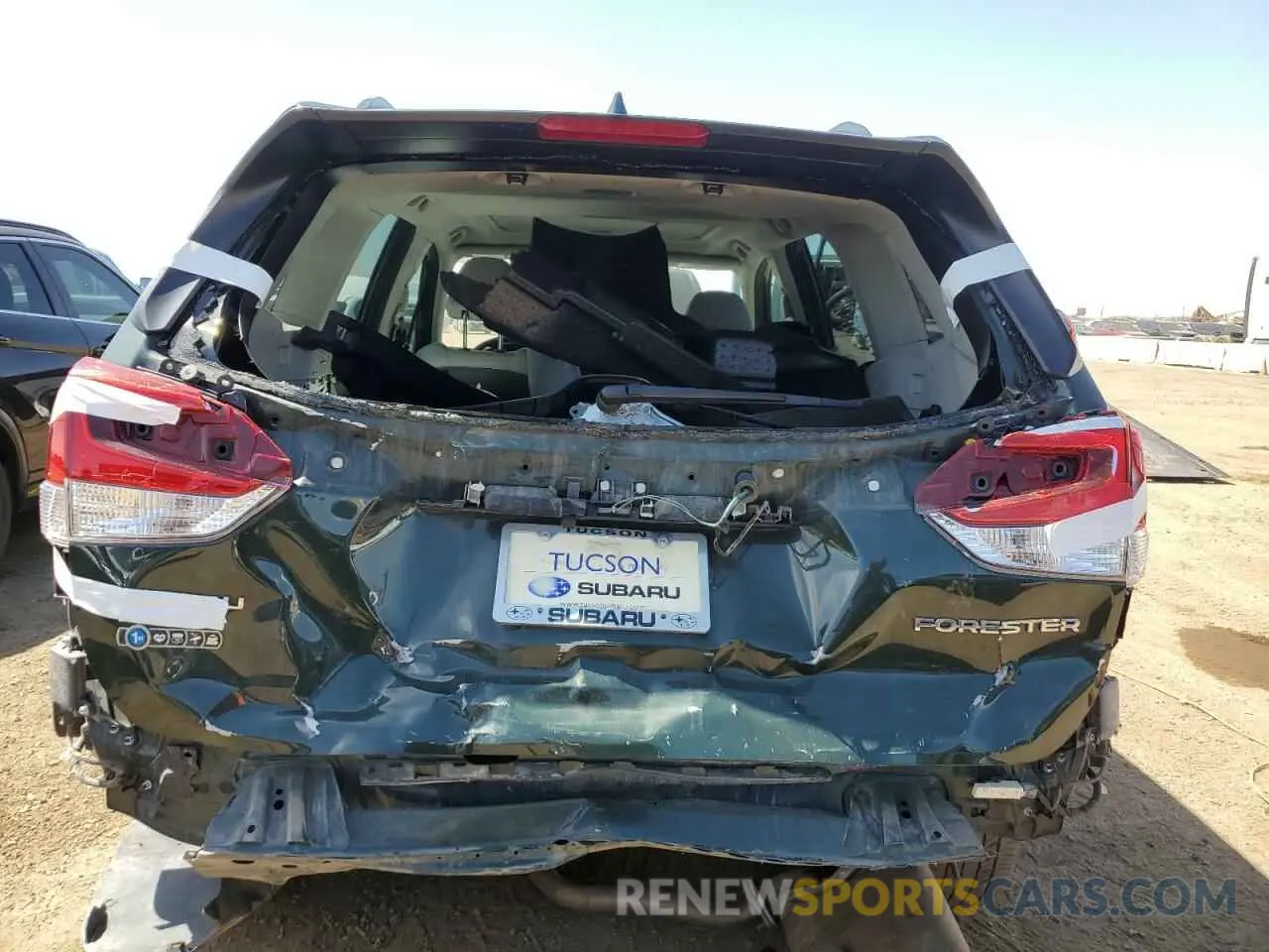 6 Photograph of a damaged car JF2SKAEC8NH441607 SUBARU FORESTER 2022