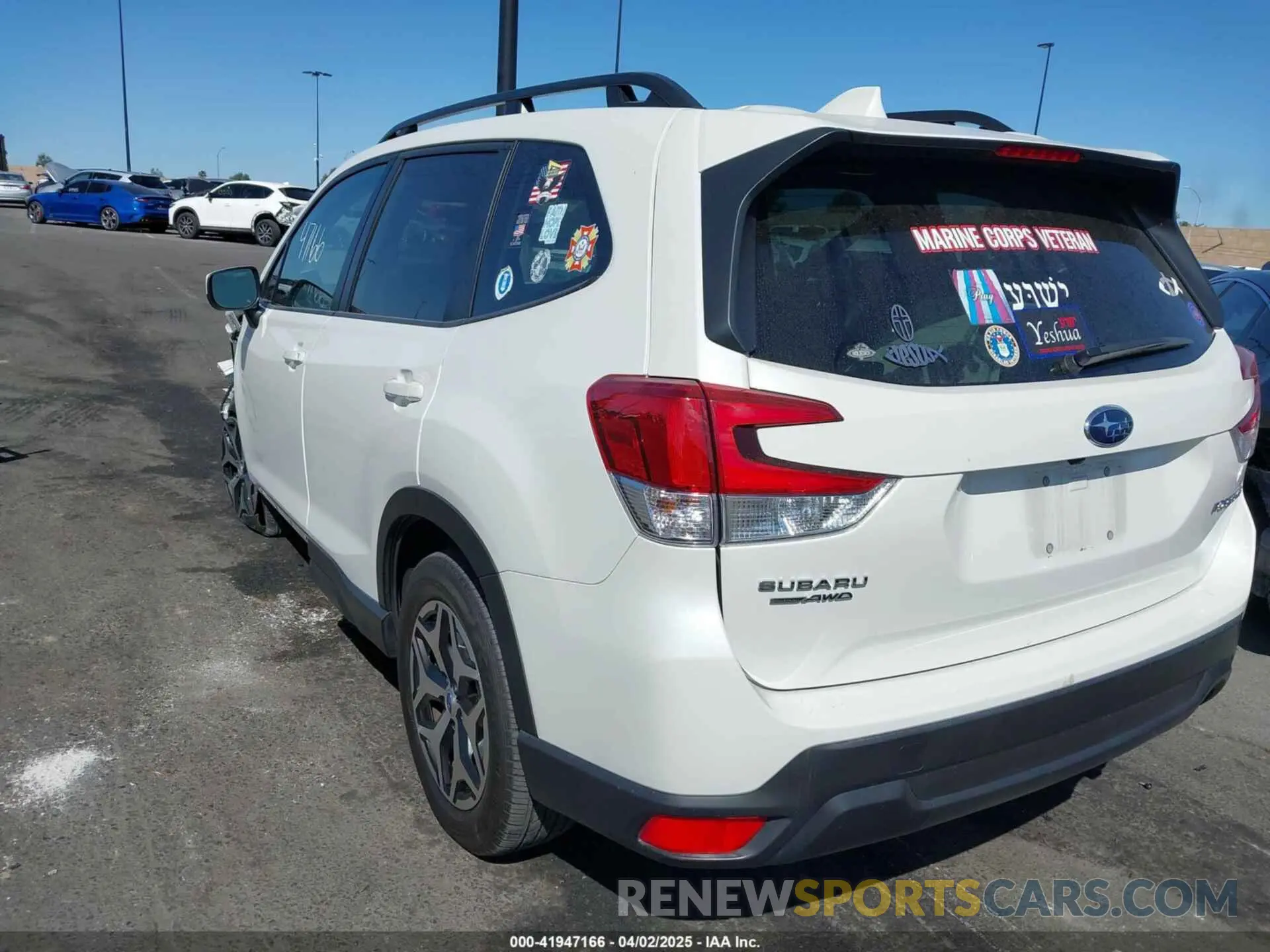 3 Photograph of a damaged car JF2SKAECXNH439065 SUBARU FORESTER 2022