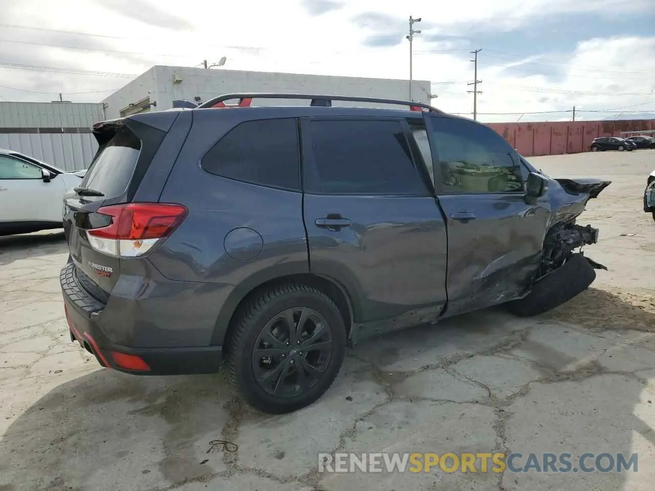 3 Photograph of a damaged car JF2SKAJC0NH471593 SUBARU FORESTER 2022