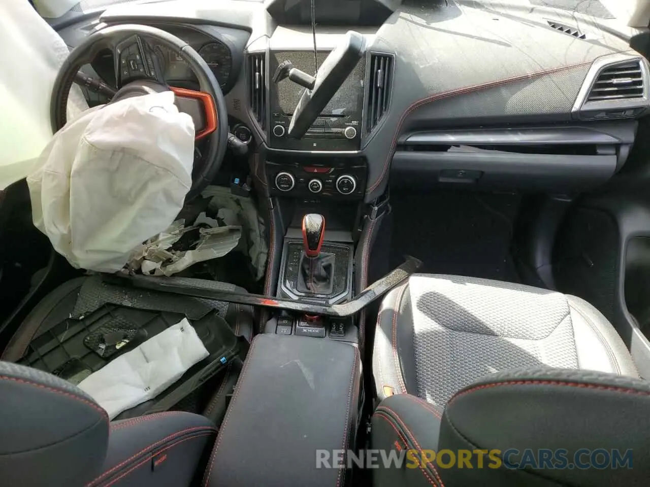 8 Photograph of a damaged car JF2SKAJC0NH471593 SUBARU FORESTER 2022