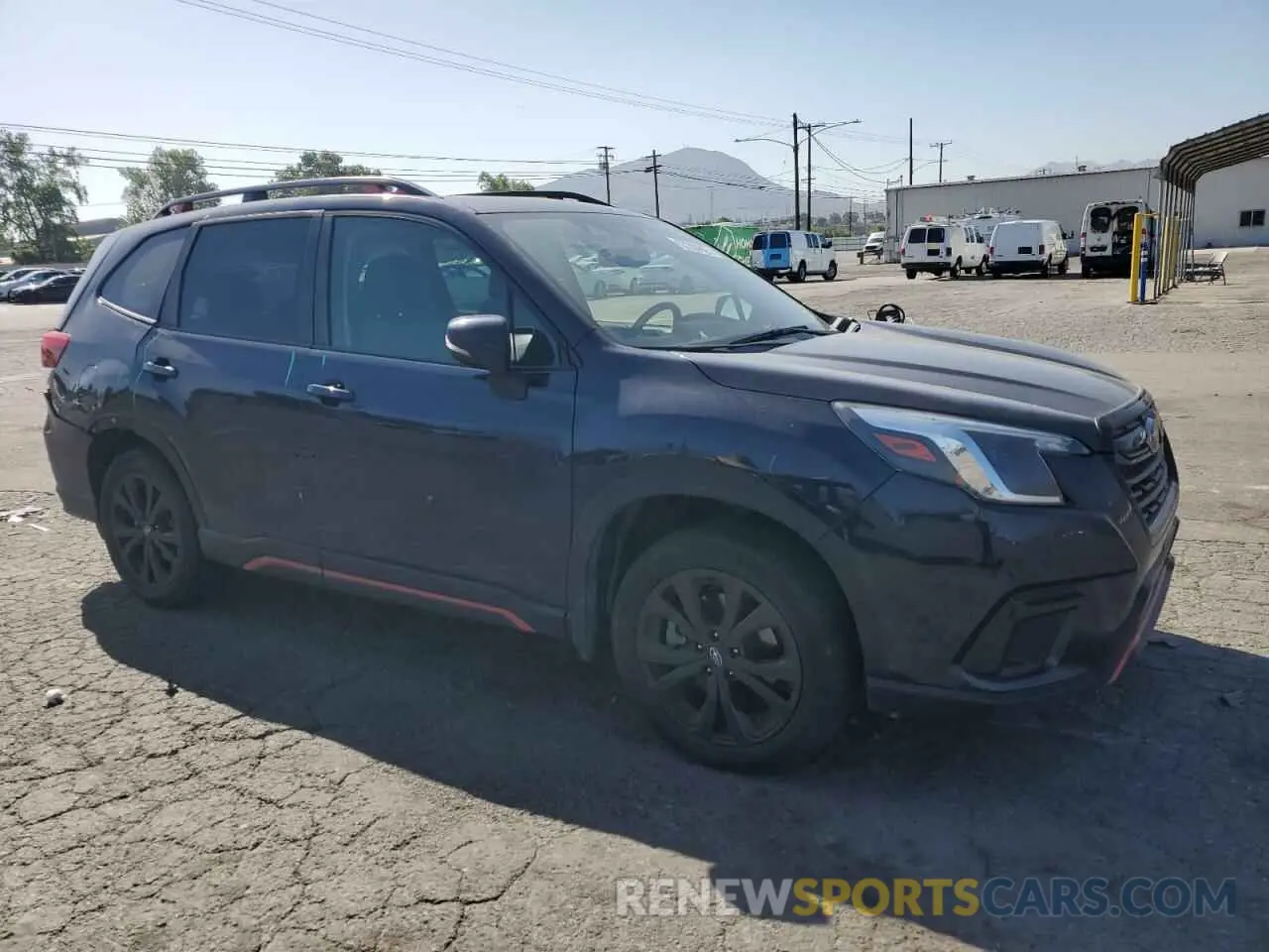 4 Photograph of a damaged car JF2SKAJC1NH523491 SUBARU FORESTER 2022