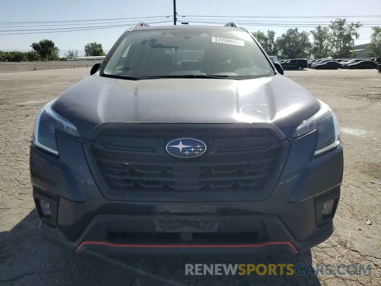 5 Photograph of a damaged car JF2SKAJC1NH523491 SUBARU FORESTER 2022