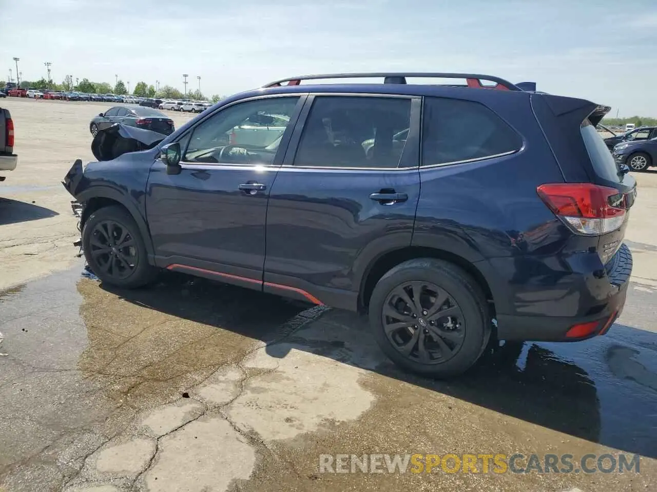 2 Photograph of a damaged car JF2SKAJC2NH498892 SUBARU FORESTER 2022