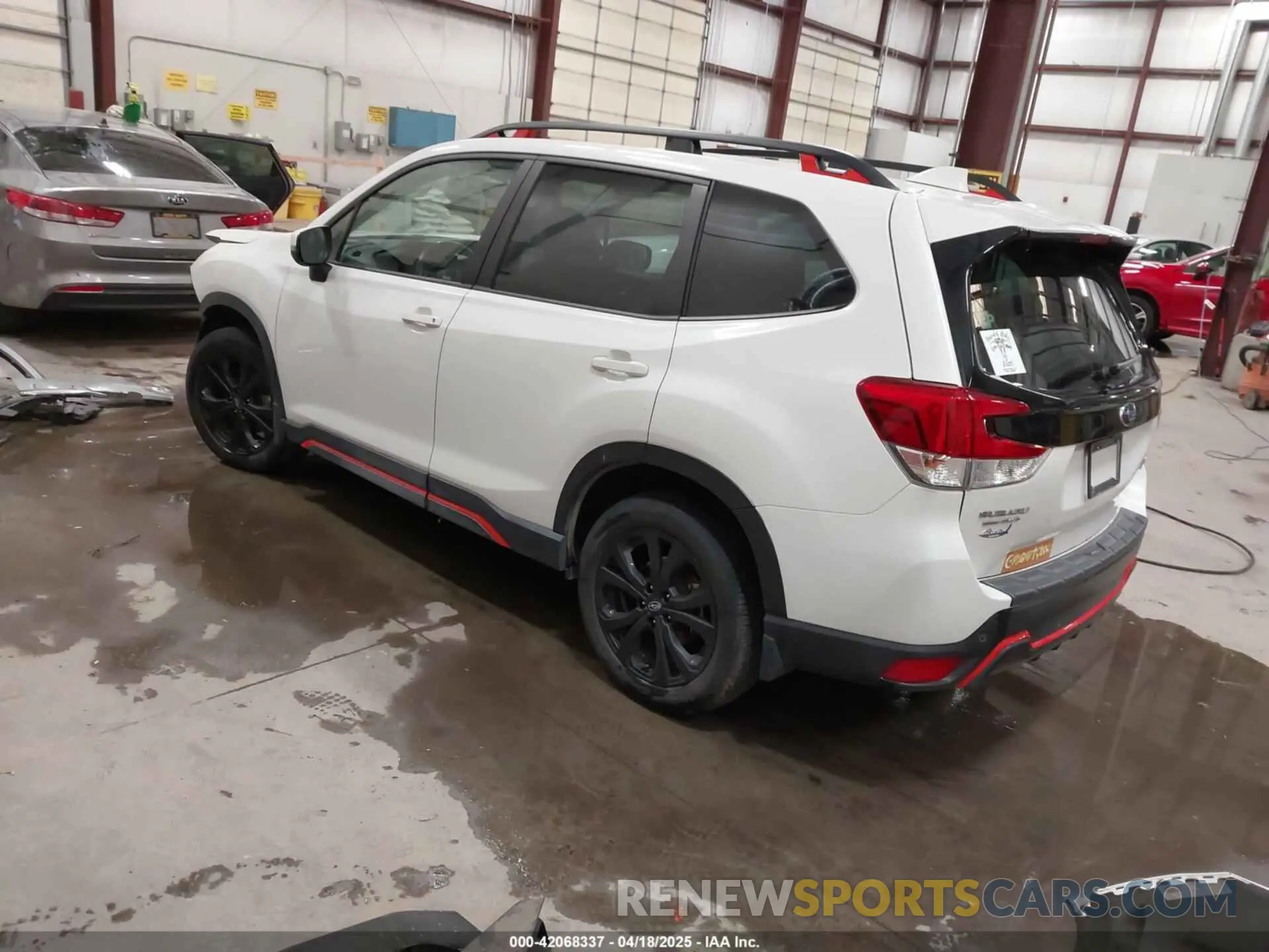 3 Photograph of a damaged car JF2SKAJC7NH507375 SUBARU FORESTER 2022