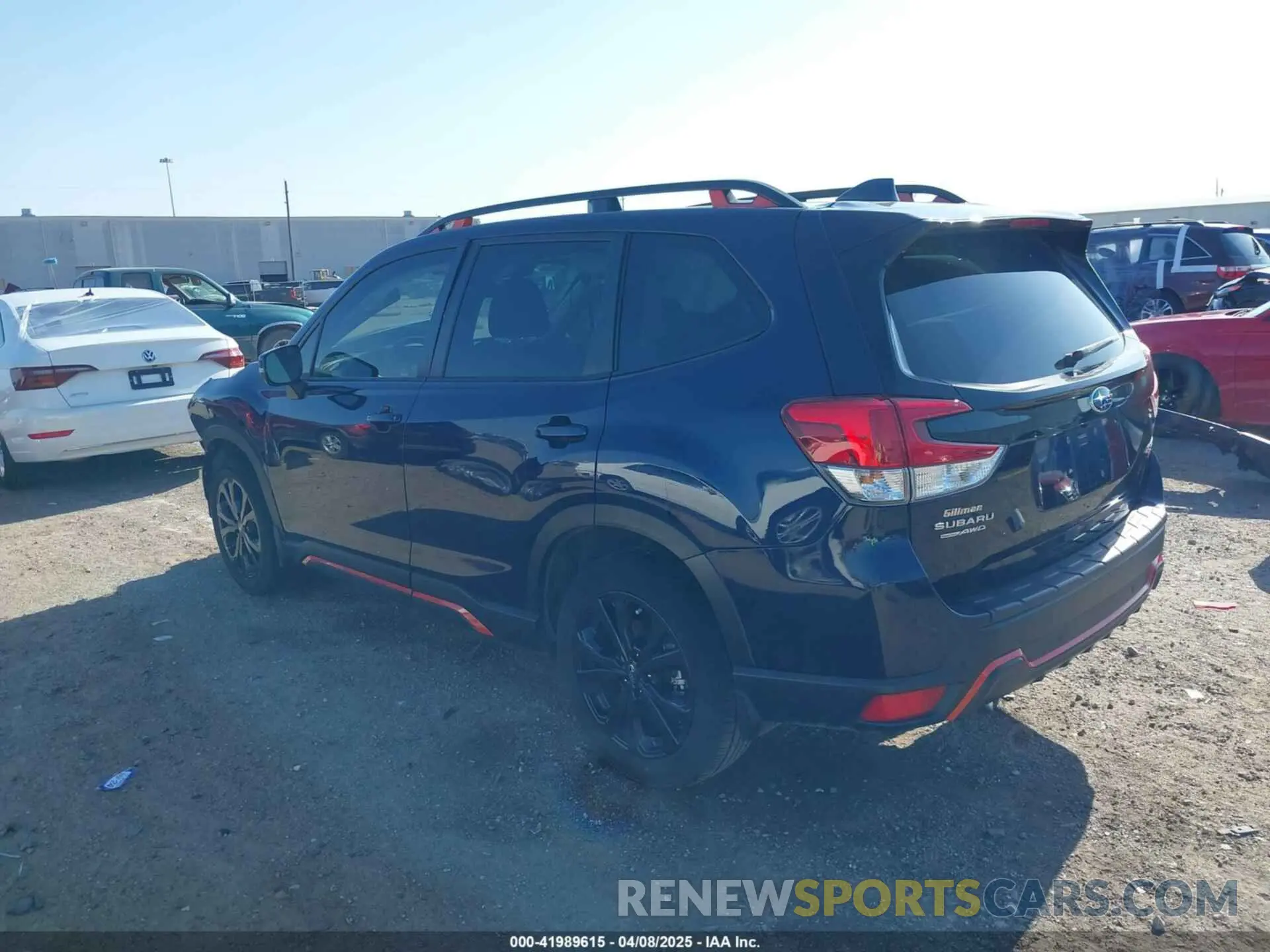3 Photograph of a damaged car JF2SKAJC7NH515850 SUBARU FORESTER 2022
