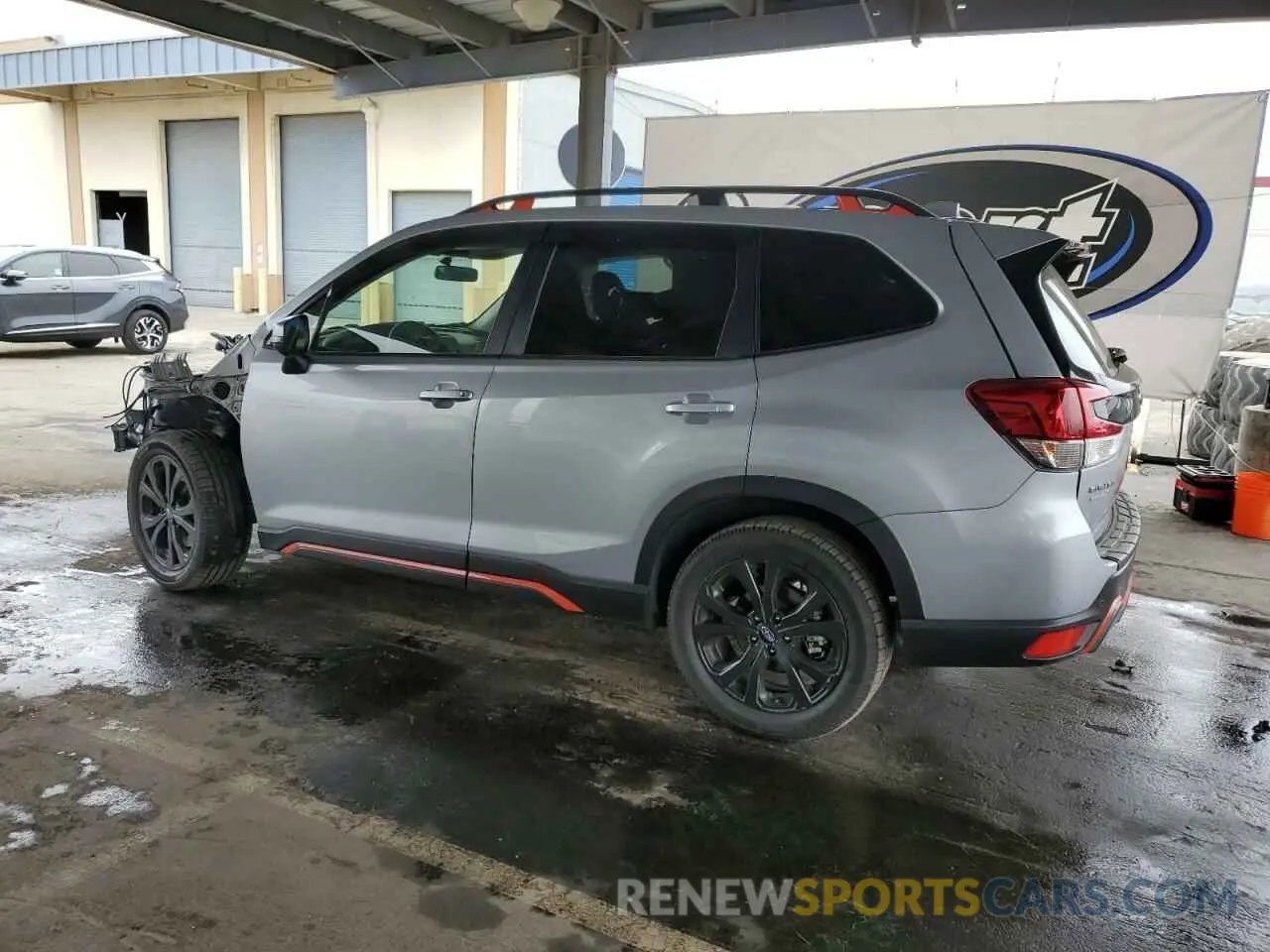 2 Photograph of a damaged car JF2SKAJCXNH469785 SUBARU FORESTER 2022