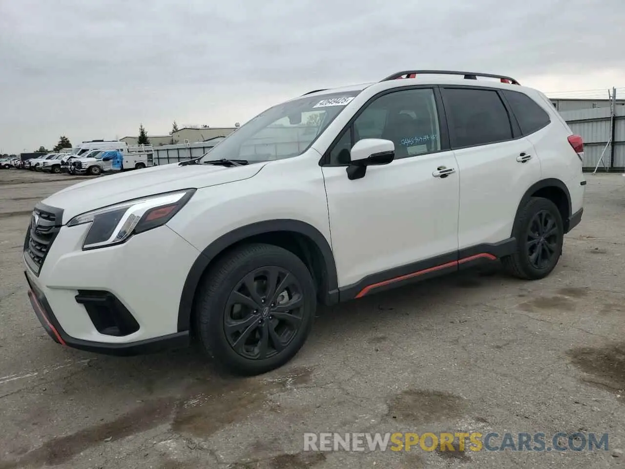 1 Photograph of a damaged car JF2SKAJCXNH512313 SUBARU FORESTER 2022