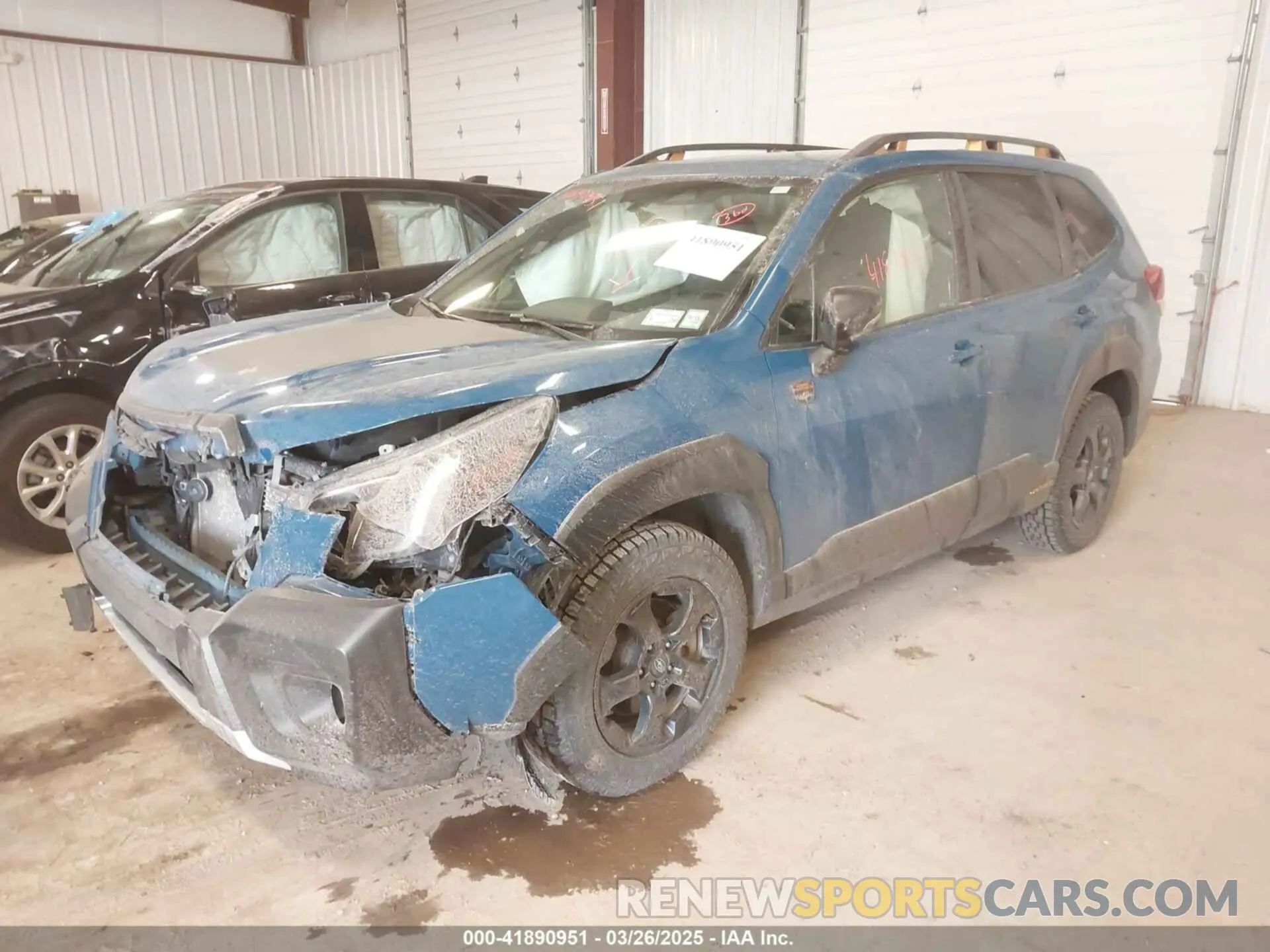 2 Photograph of a damaged car JF2SKALC1NH451897 SUBARU FORESTER 2022