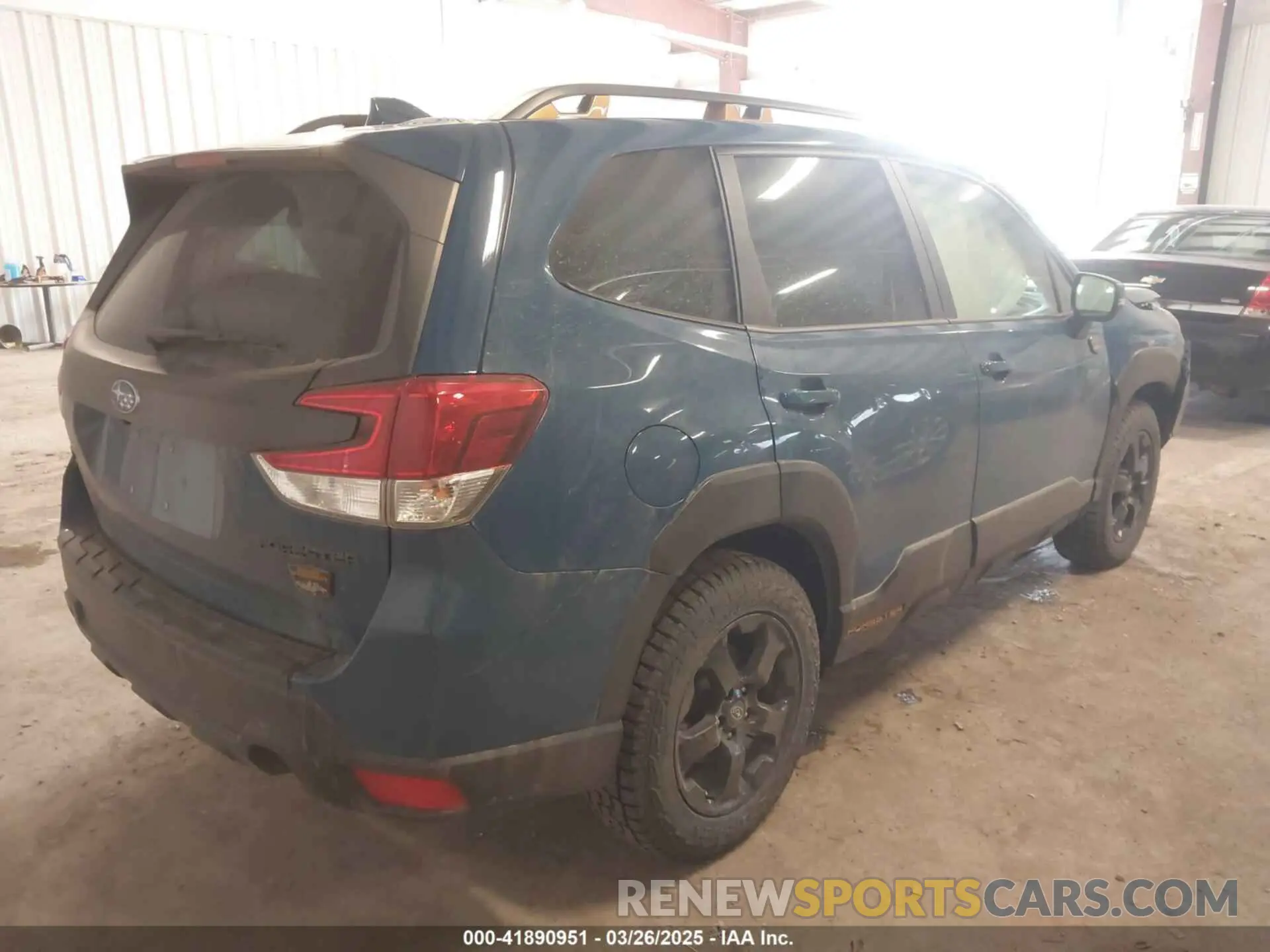 4 Photograph of a damaged car JF2SKALC1NH451897 SUBARU FORESTER 2022