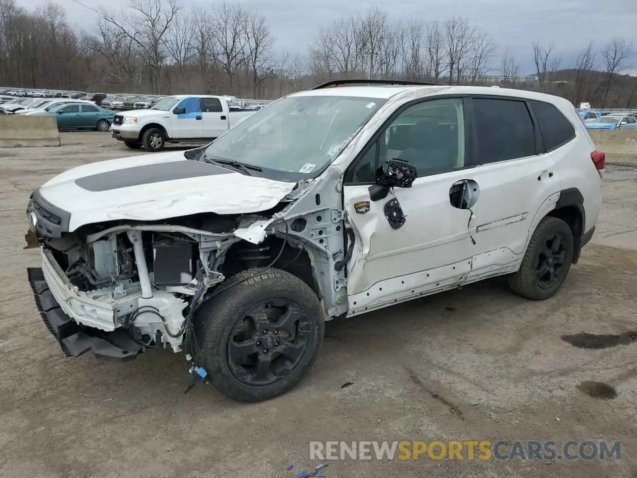 1 Photograph of a damaged car JF2SKALC3NH461993 SUBARU FORESTER 2022